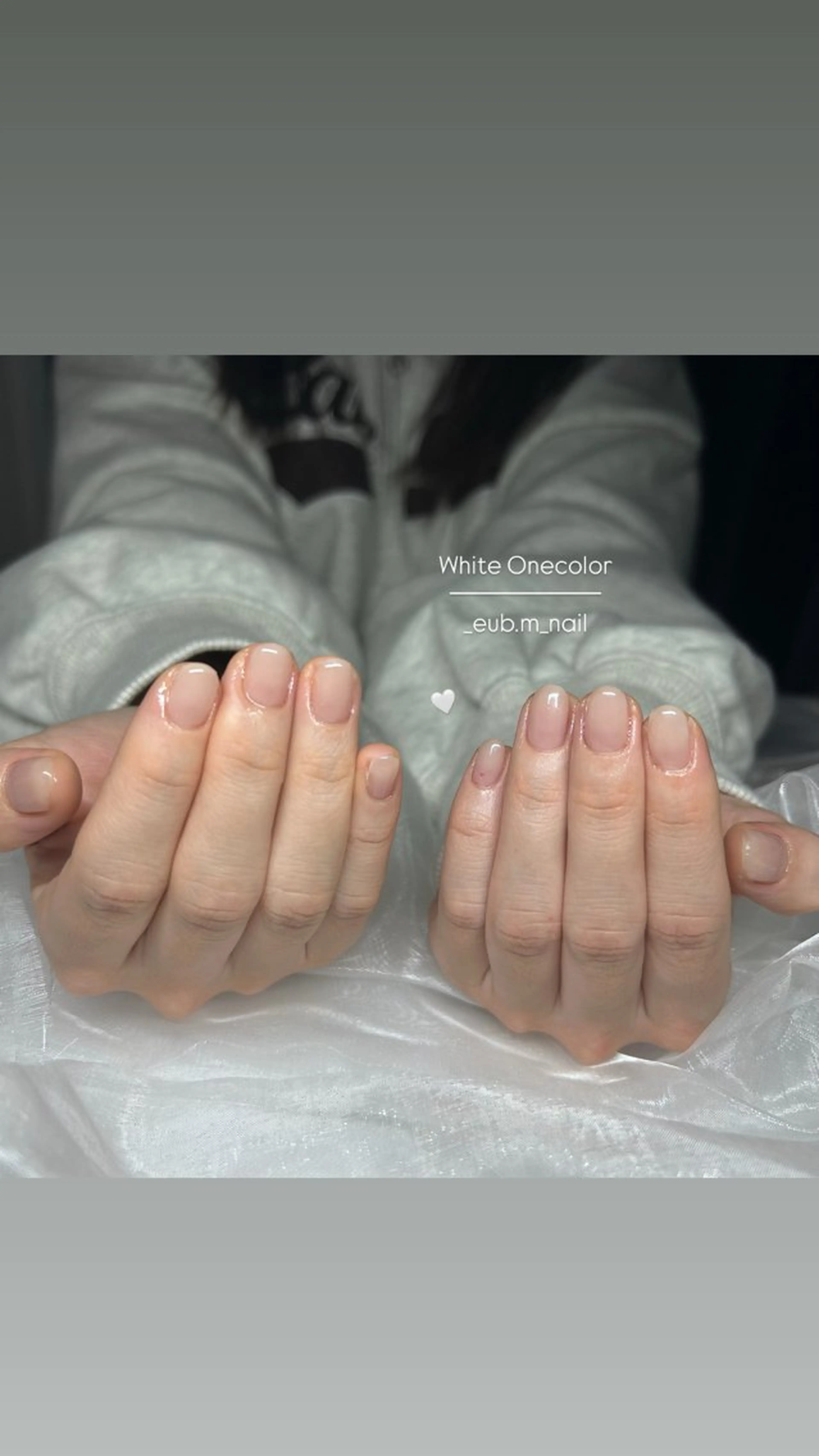 ネイル ワンカラーネイル ハンドネイル 深夜ネイルサロン eub.m_nailのネイルデザイン
