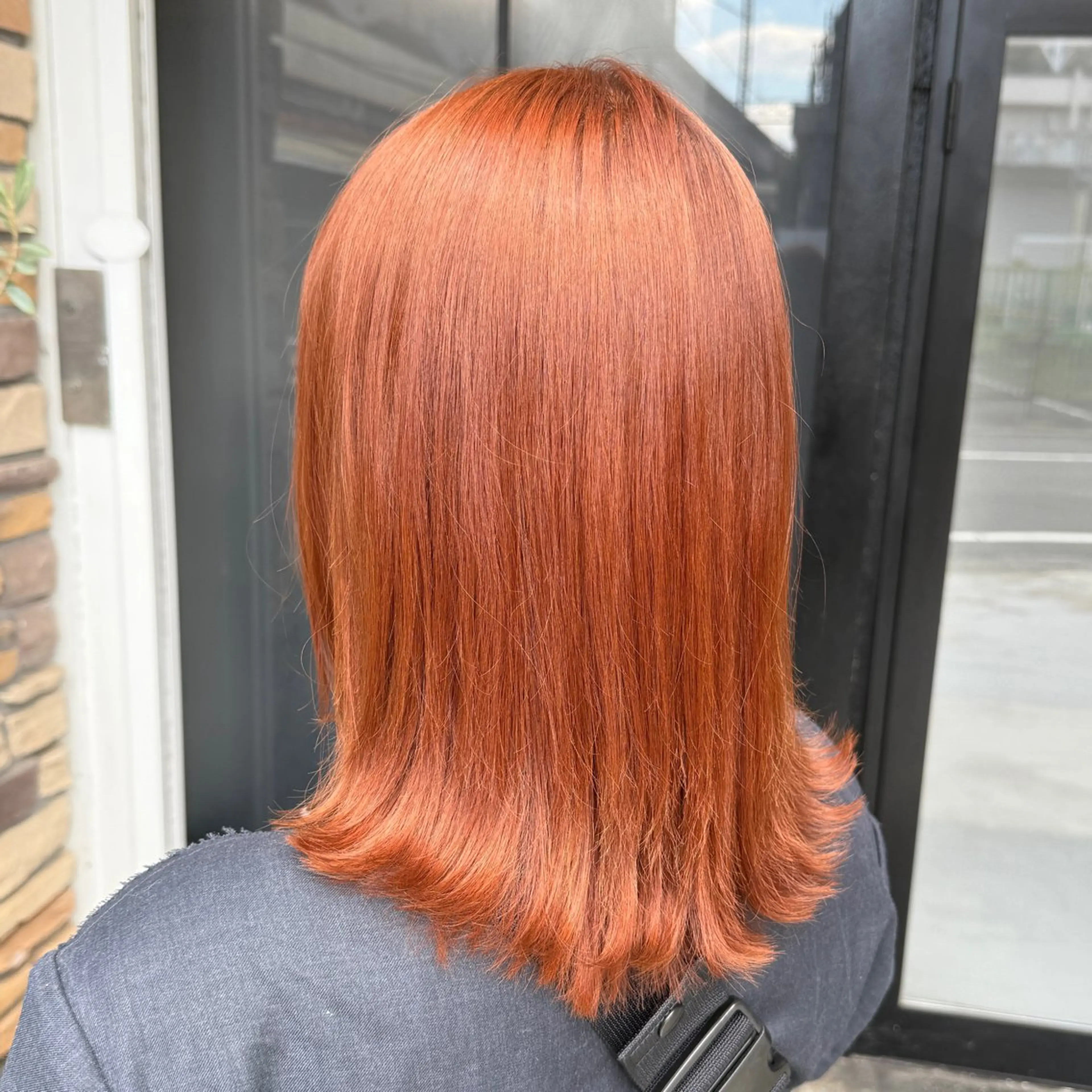 ミディアム カラー カット ヘアカラー トリートメント 透明感カラー/パーマ 🌀アオノアユミのヘアスタイル