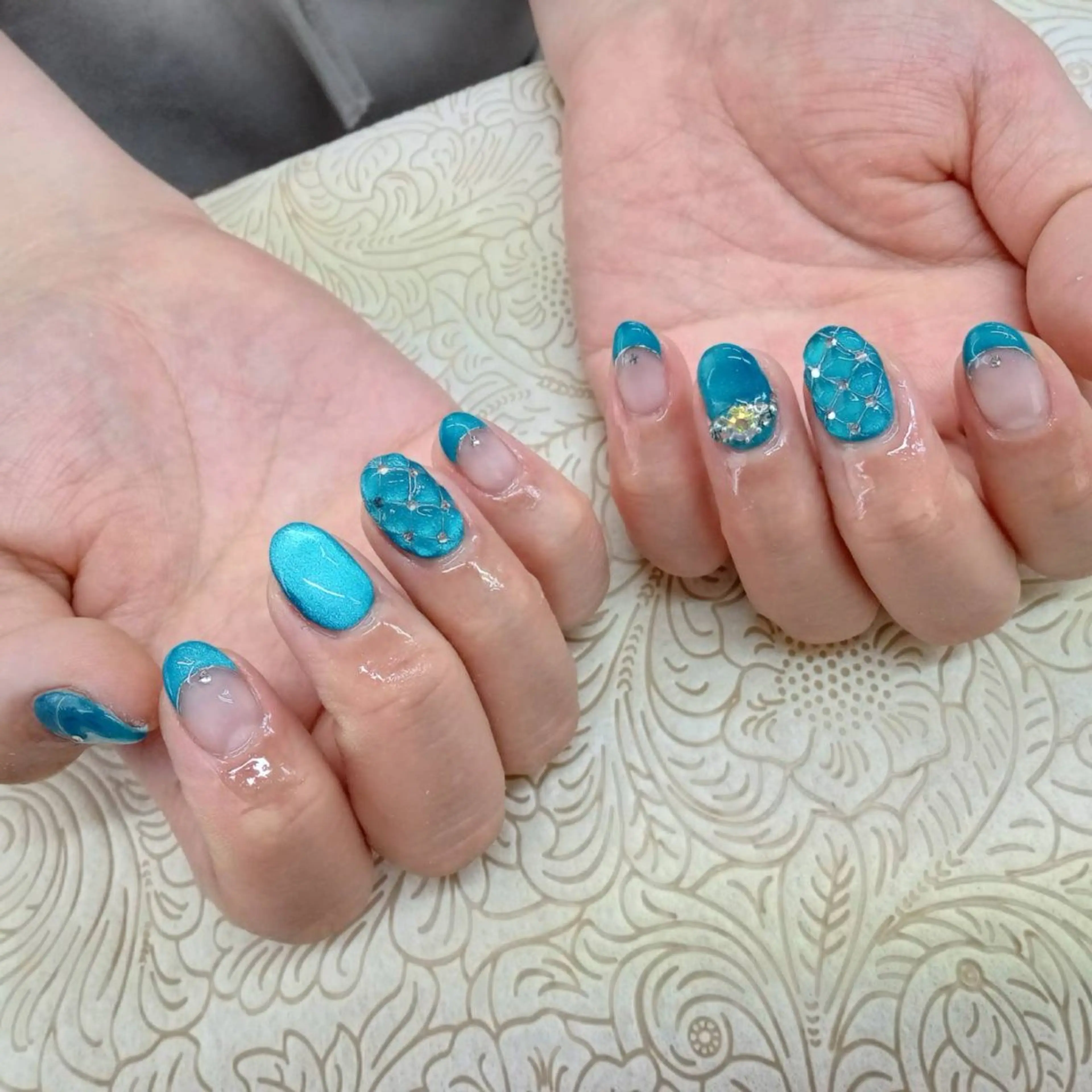 ネイル フラワーネイル precious nail room所属・precious nail  roomのネイルデザイン