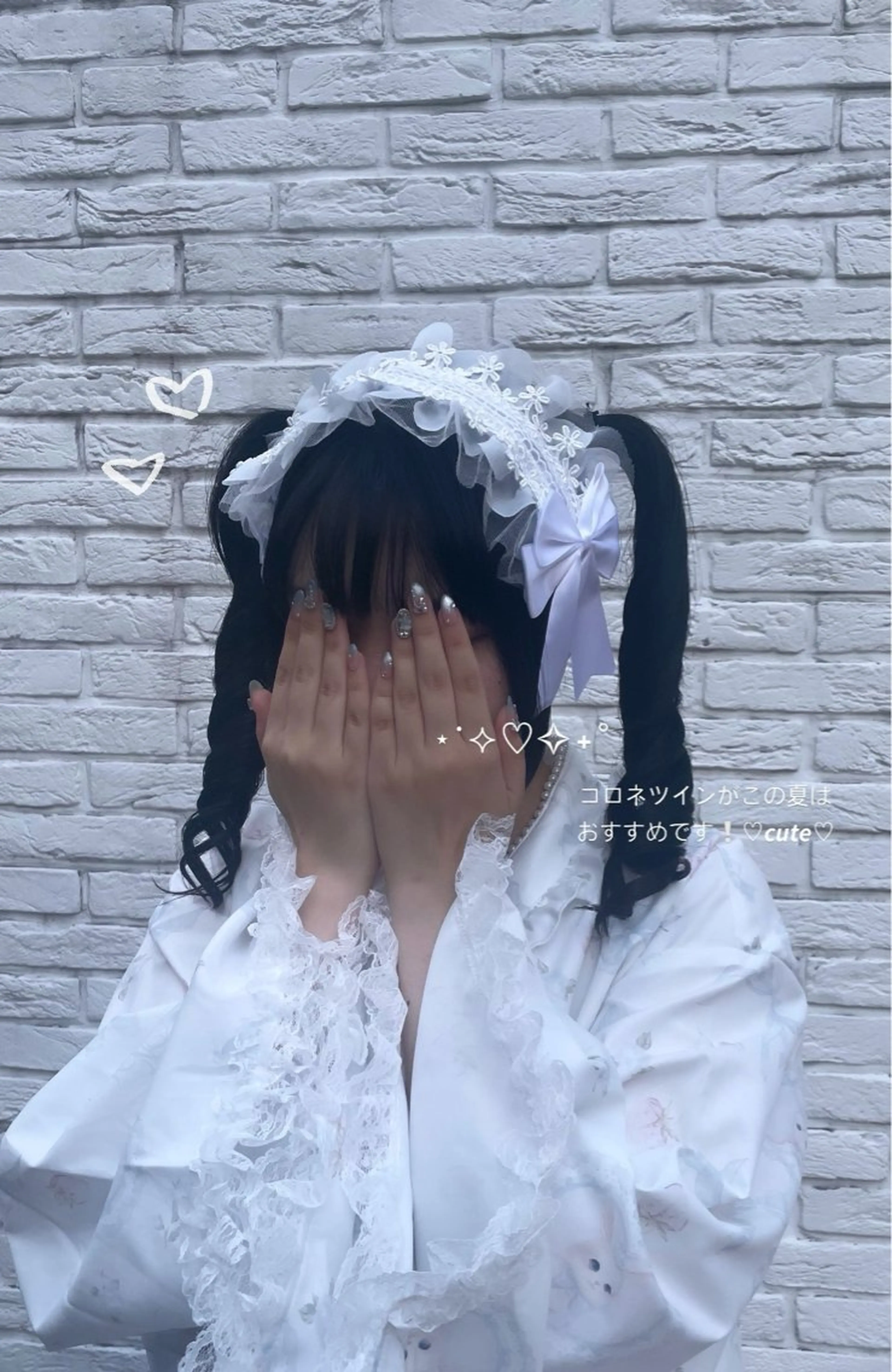 ヘアアレンジ 浴衣 hiyori /透明 感ピンク/ラベンダーのヘアスタイル