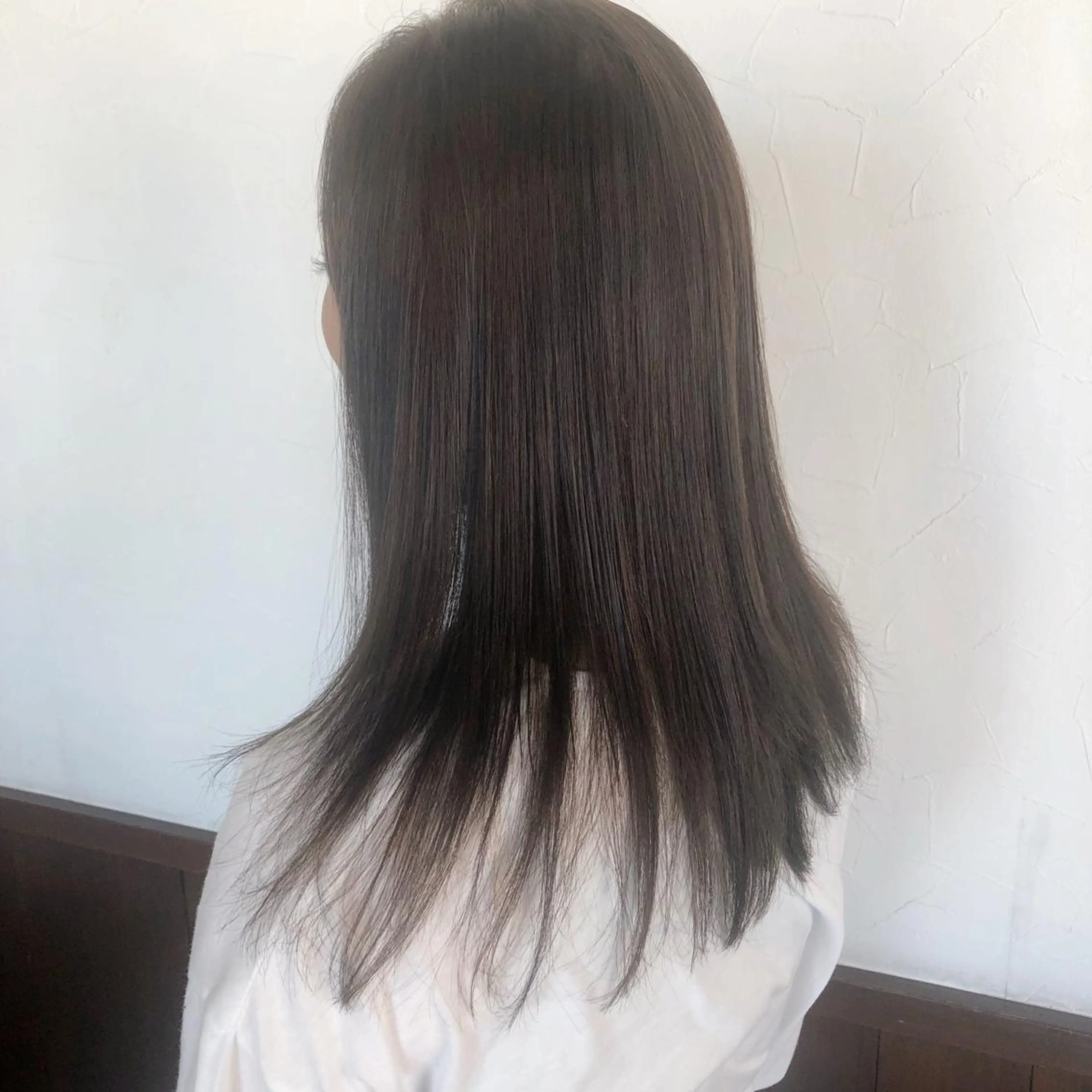 ロング カラー アディクシーカラー アッシュ ブルーカラー ネイビーカラー HAIR LEAP所属・LEAP MISAのマツエク・マツパデザイン