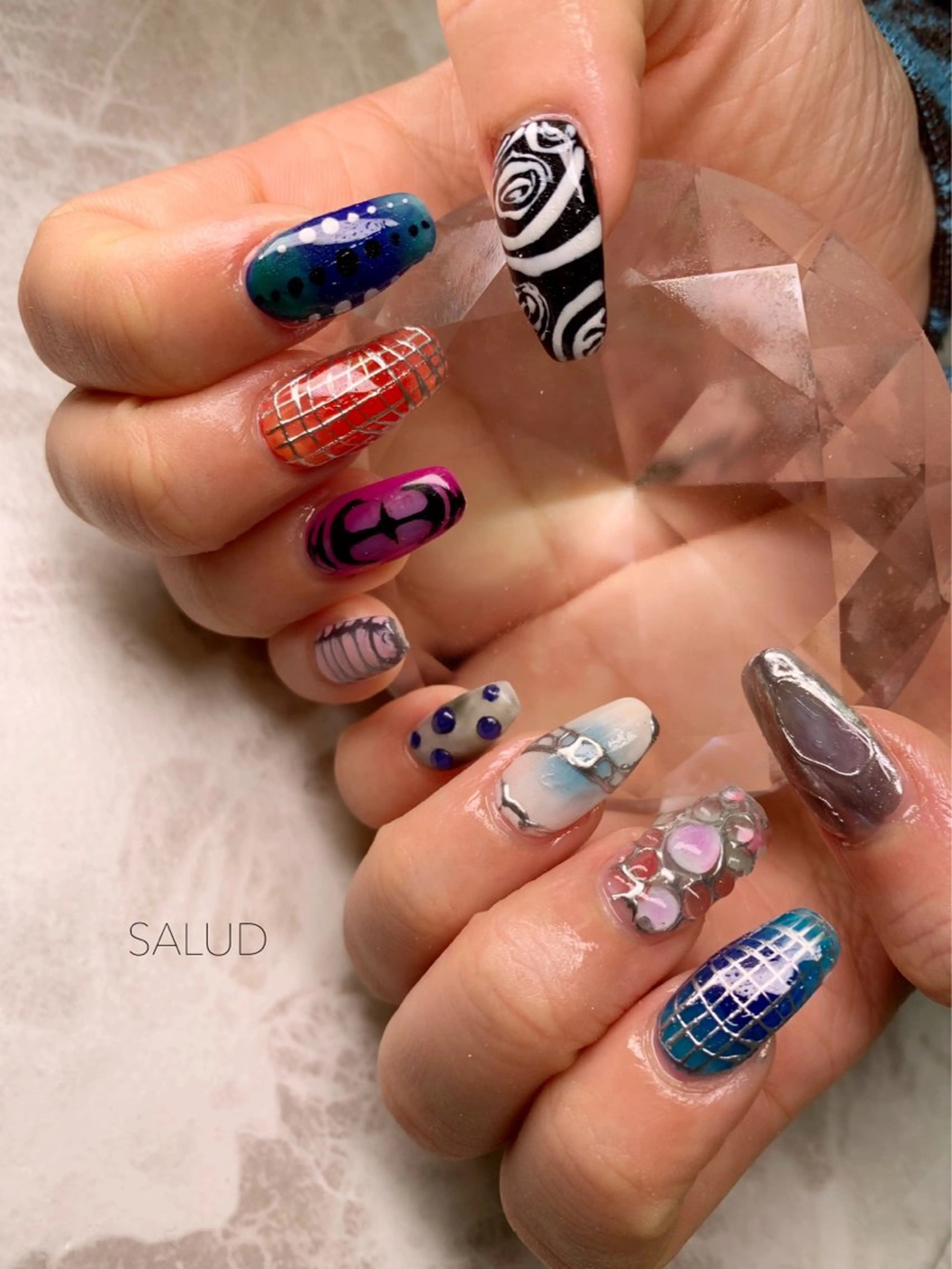ネイル ハンドネイル Nail Salon SALUDのネイルデザイン