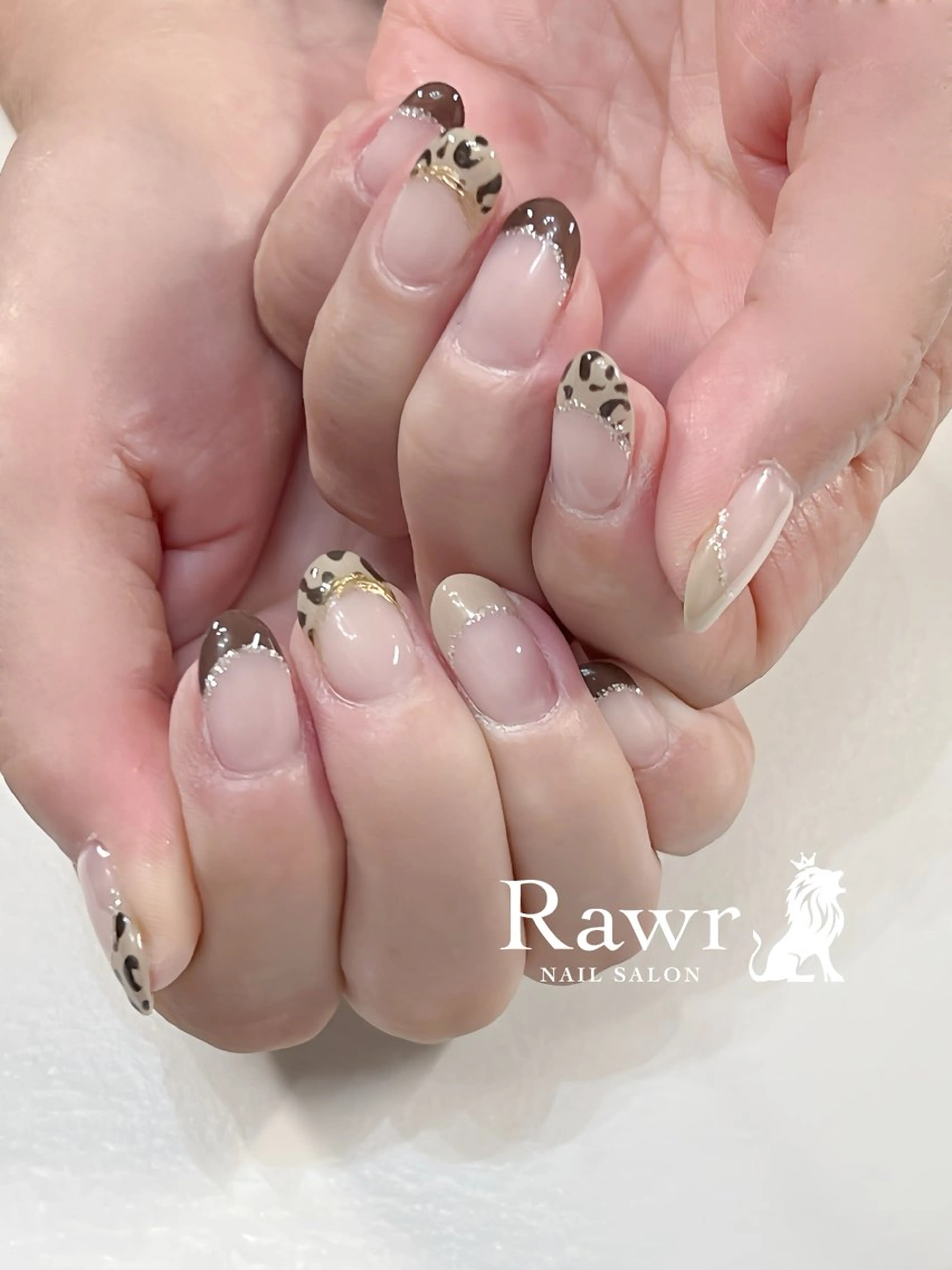 ネイル ハンドネイル Rawr / saoriのネイルデザイン