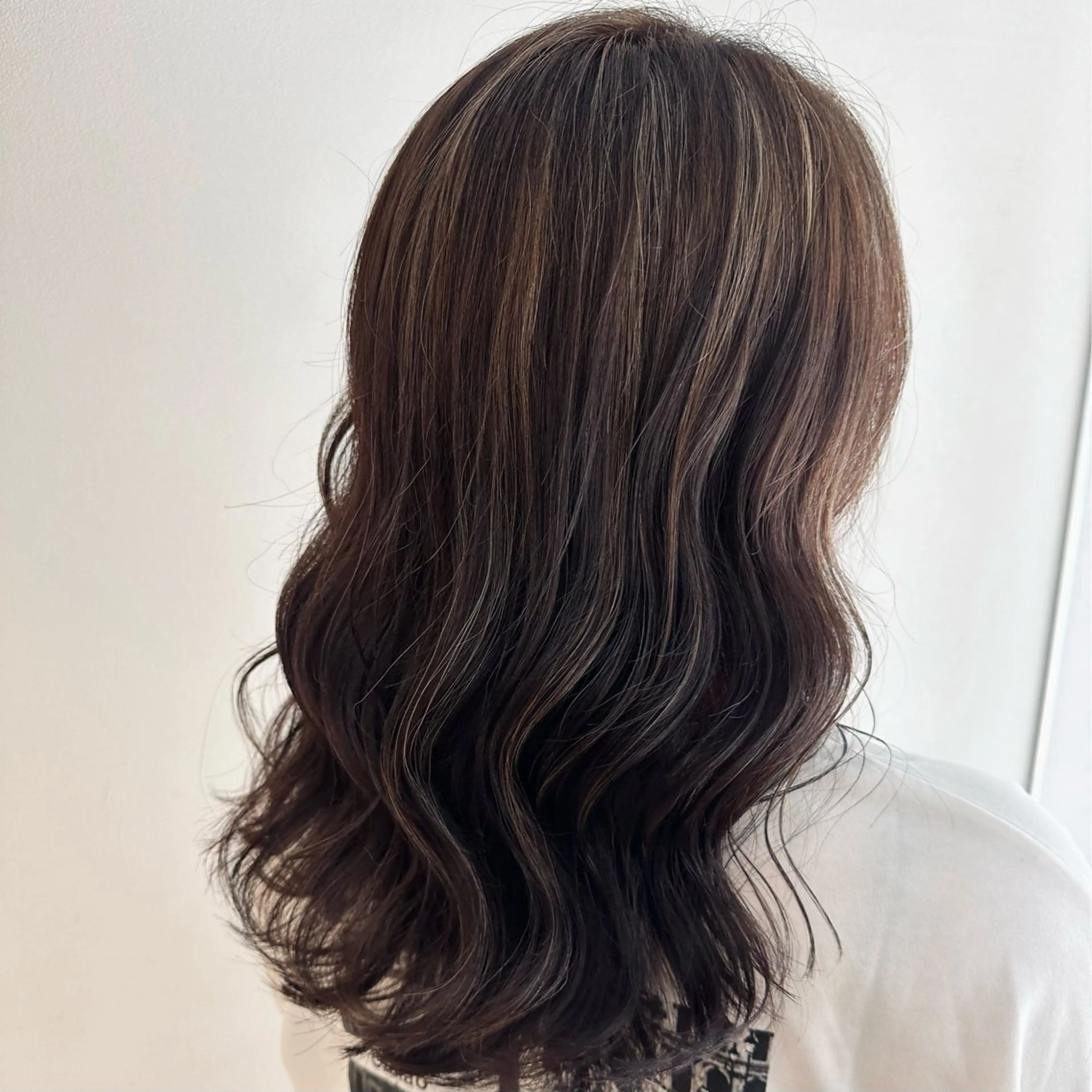 ロング カラー カット ヘアカラー Lily所属・🎀ひがしはるな/ 艶髪/暖色カラー🎀のヘアスタイル