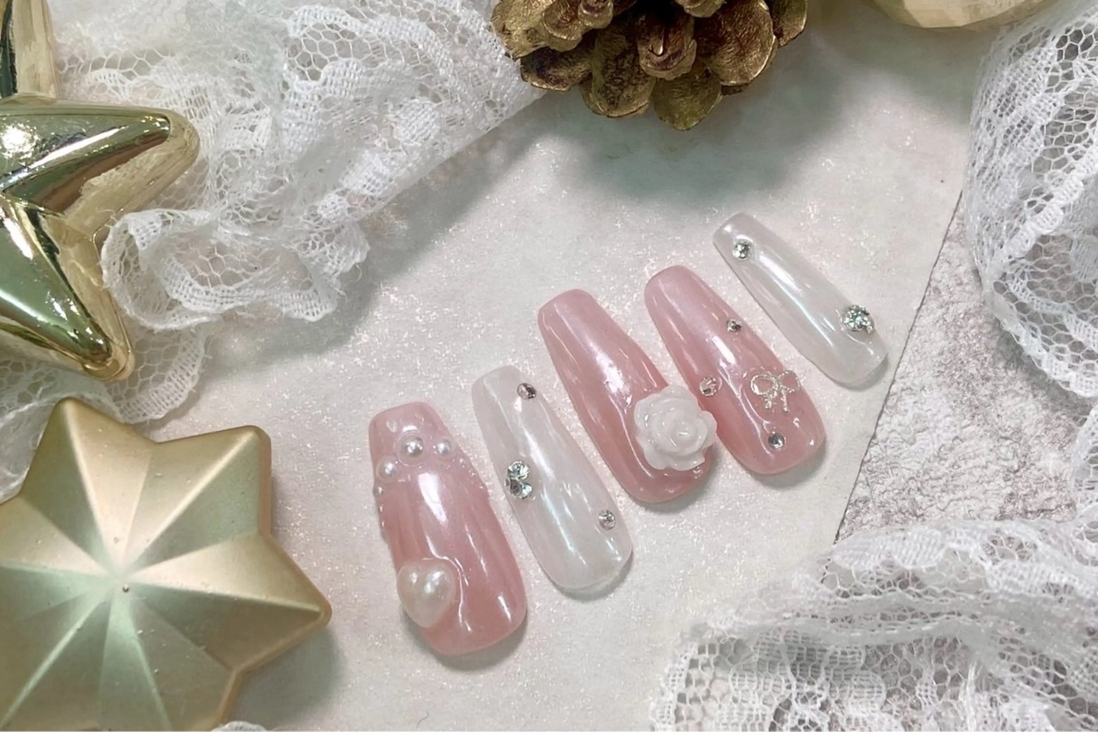 ネイル ハンドネイル nail salon quartettoのネイルデザイン