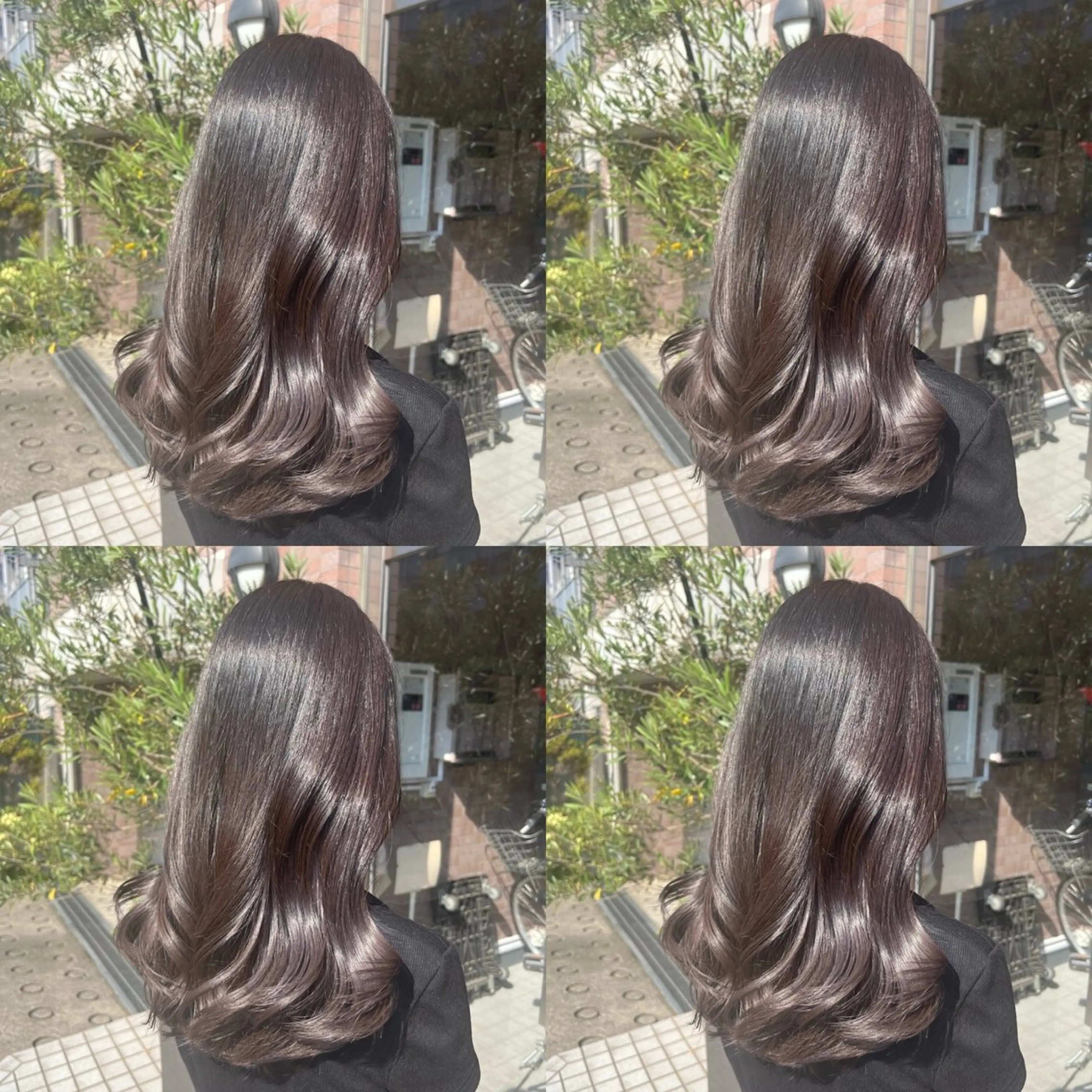 ロング カラー ヘアカラー トリートメント 🎀韓国ヘア/ 髪質改善 このは🎀のヘアスタイル
