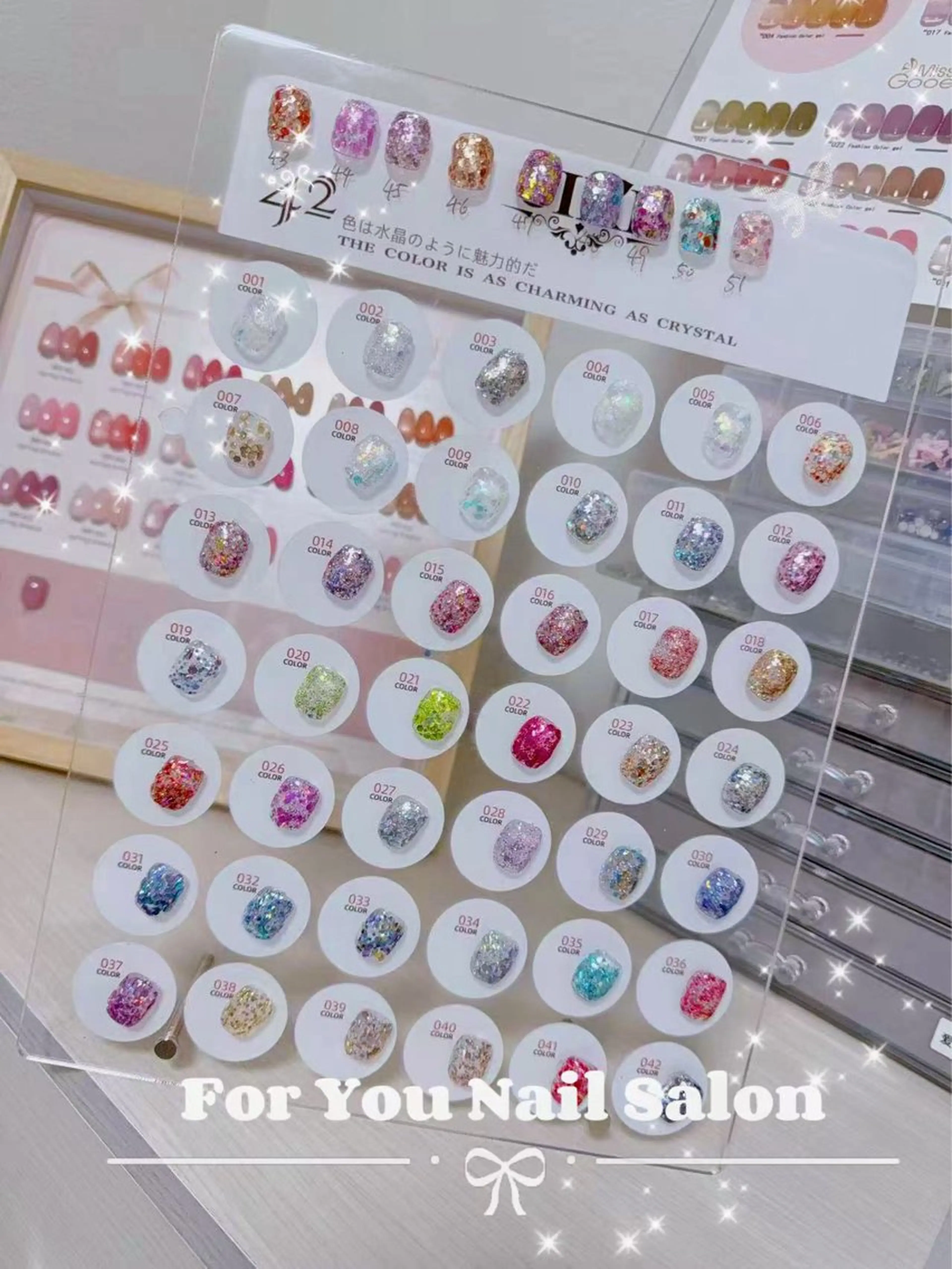 ネイル アートネイル チークネイル 長さ出し フラッシュネイル キラキラネイル ハンドネイル ハンドケア for you.Nail Salon所属・For you. Nail Salonのネイルデザイン