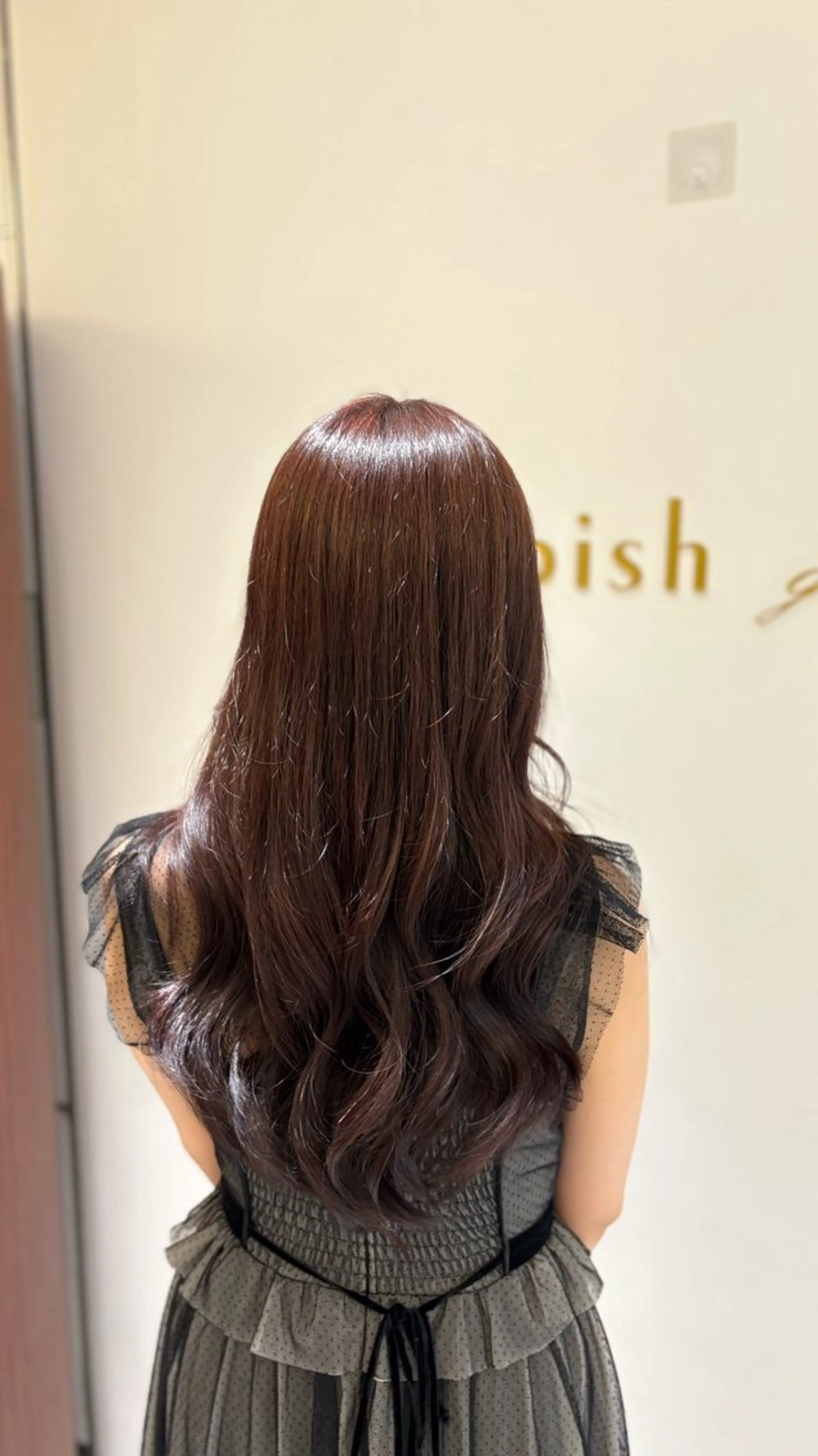 カラー ストレートパーマ ✨️銀座/MIKIのヘアスタイル