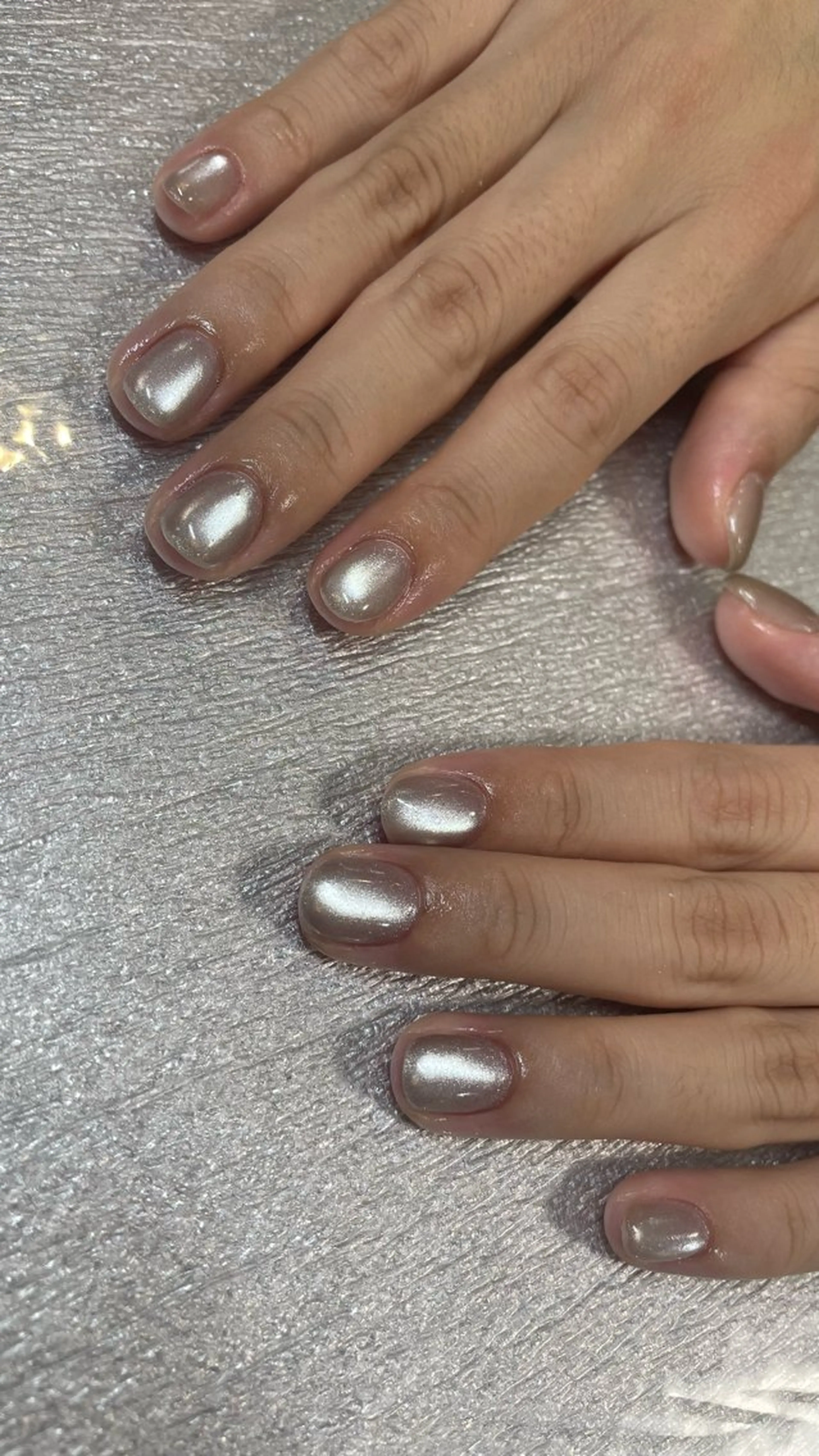 【Jr.nailist練習施術】ハンドマグネットワンカラー￥3,500<通常5800円>の写真