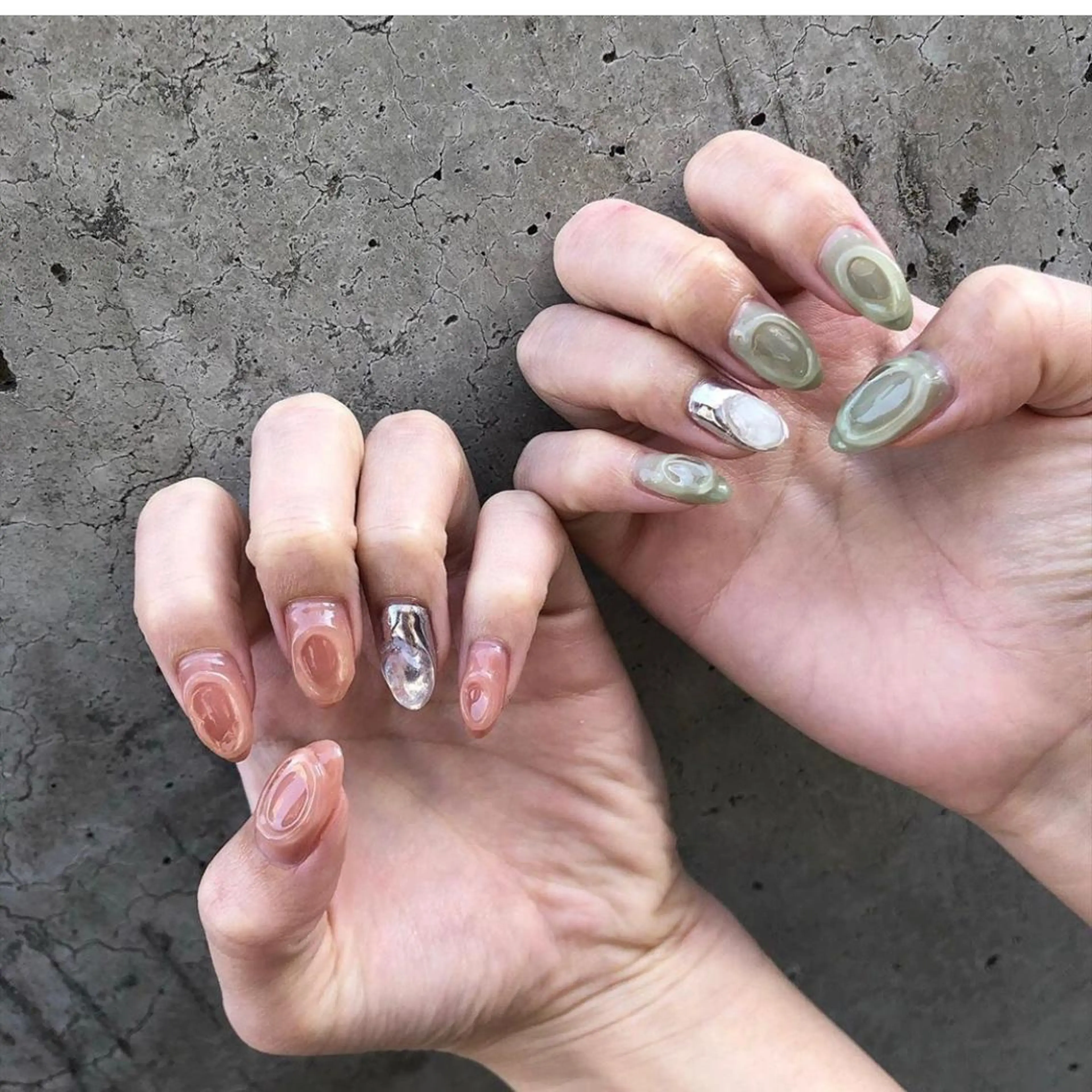 ネイル ニュアンスネイル granveil所属・nail salon granveilのネイルデザイン