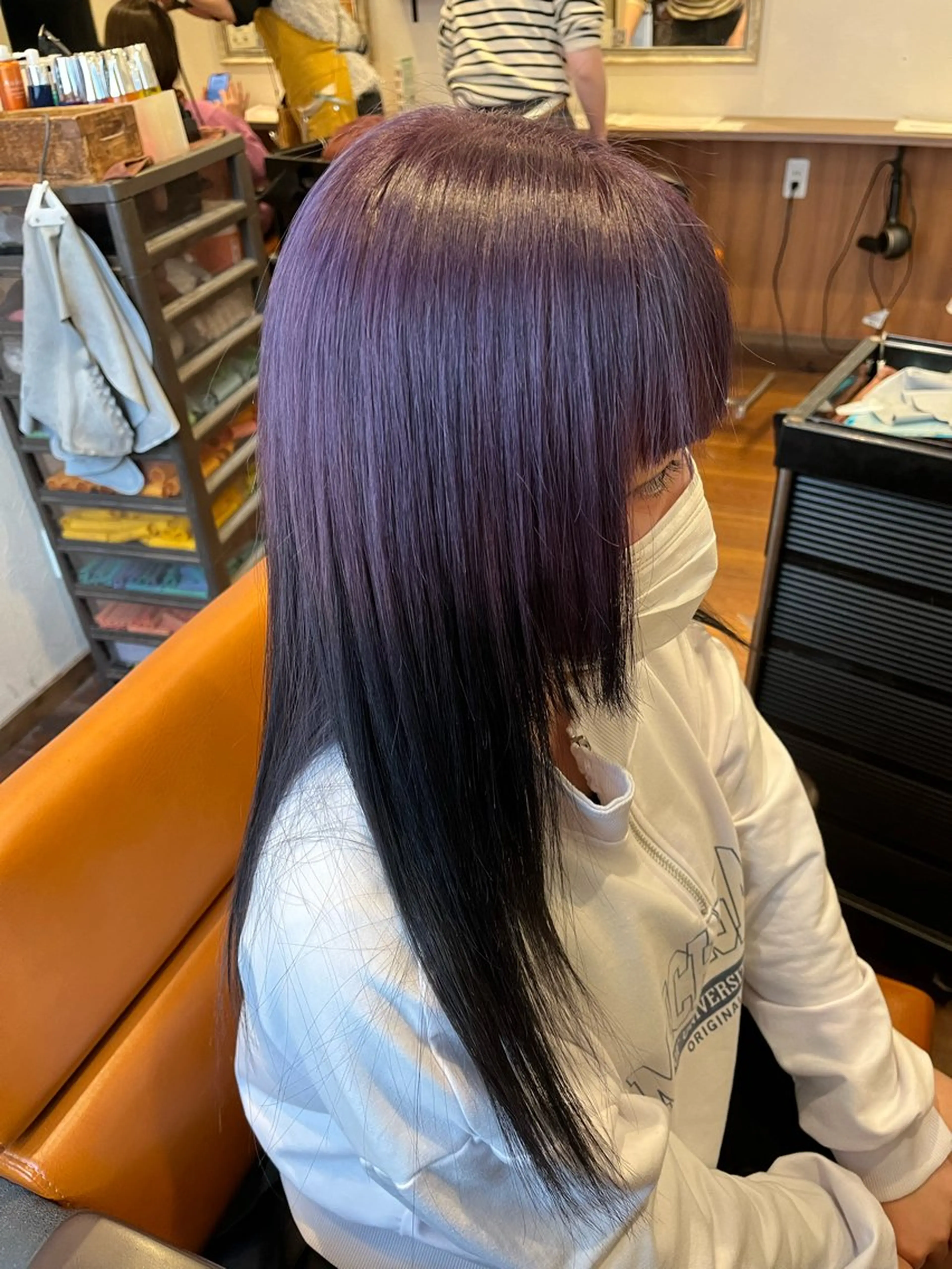 カラー なかじま ささらのヘアスタイル
