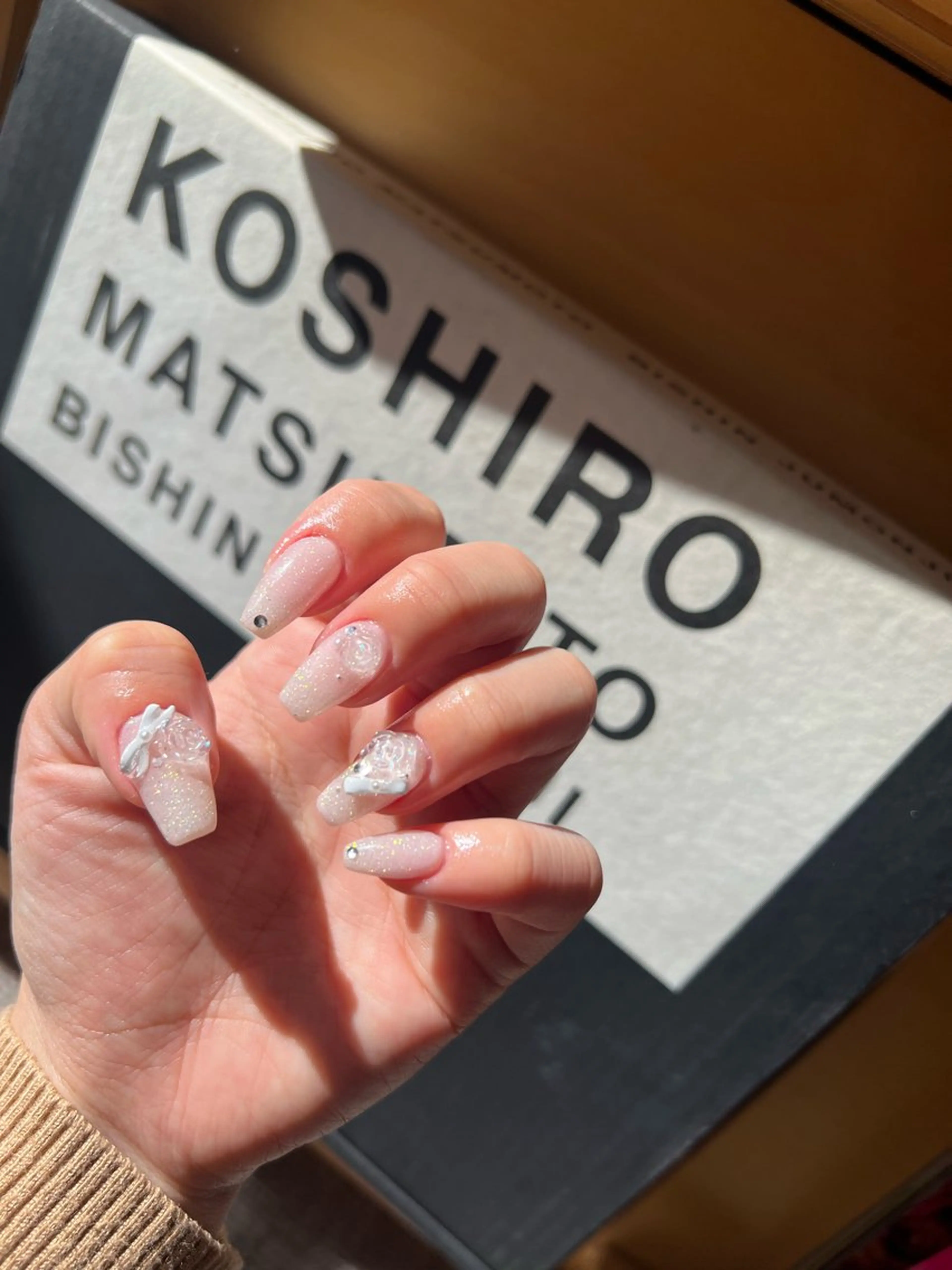 ネイル キラキラネイル 韓国ネイル 持ち込み ニュアンスネイル Charme. NOBUKOのネイルデザイン