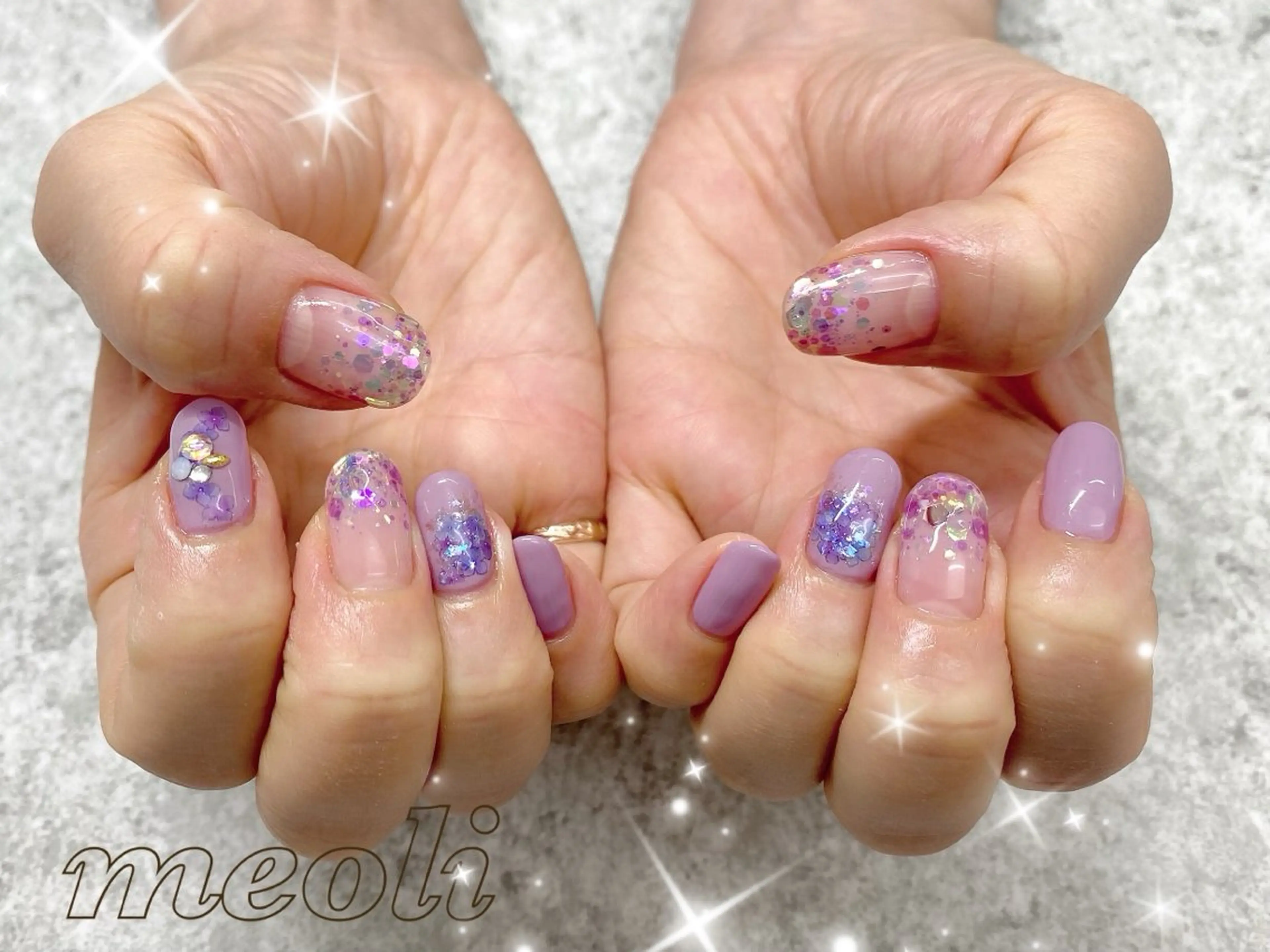 ネイル ハンドネイル nail salon meoli メグのネイルデザイン