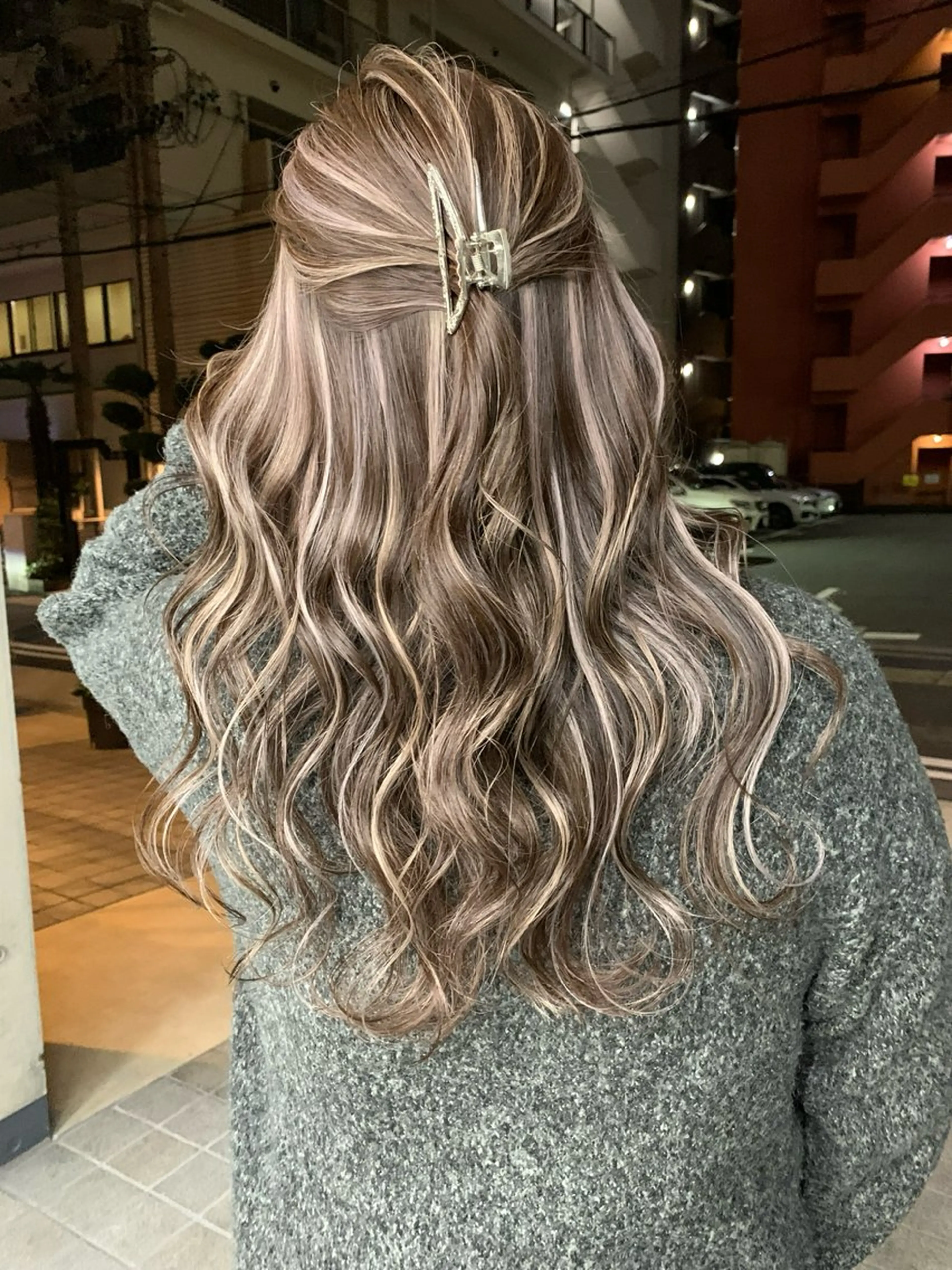 カラー ハイライトカラー ENGOL 名古屋栄所属・萩野下 かきのヘアスタイル