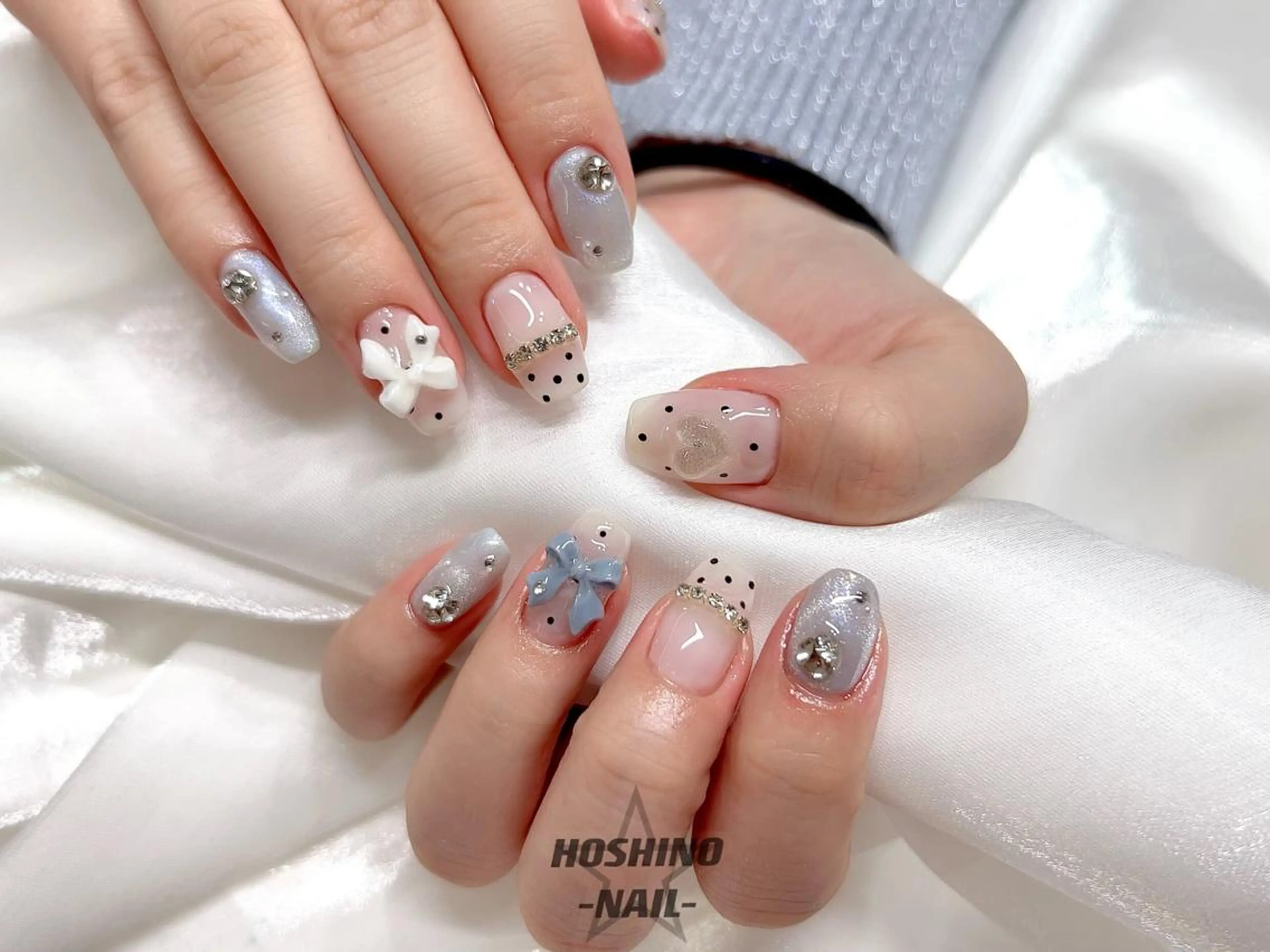 ネイル ワンホンネイル ハンドネイル ハンドケア ★HOSHINO NAIL★のネイルデザイン