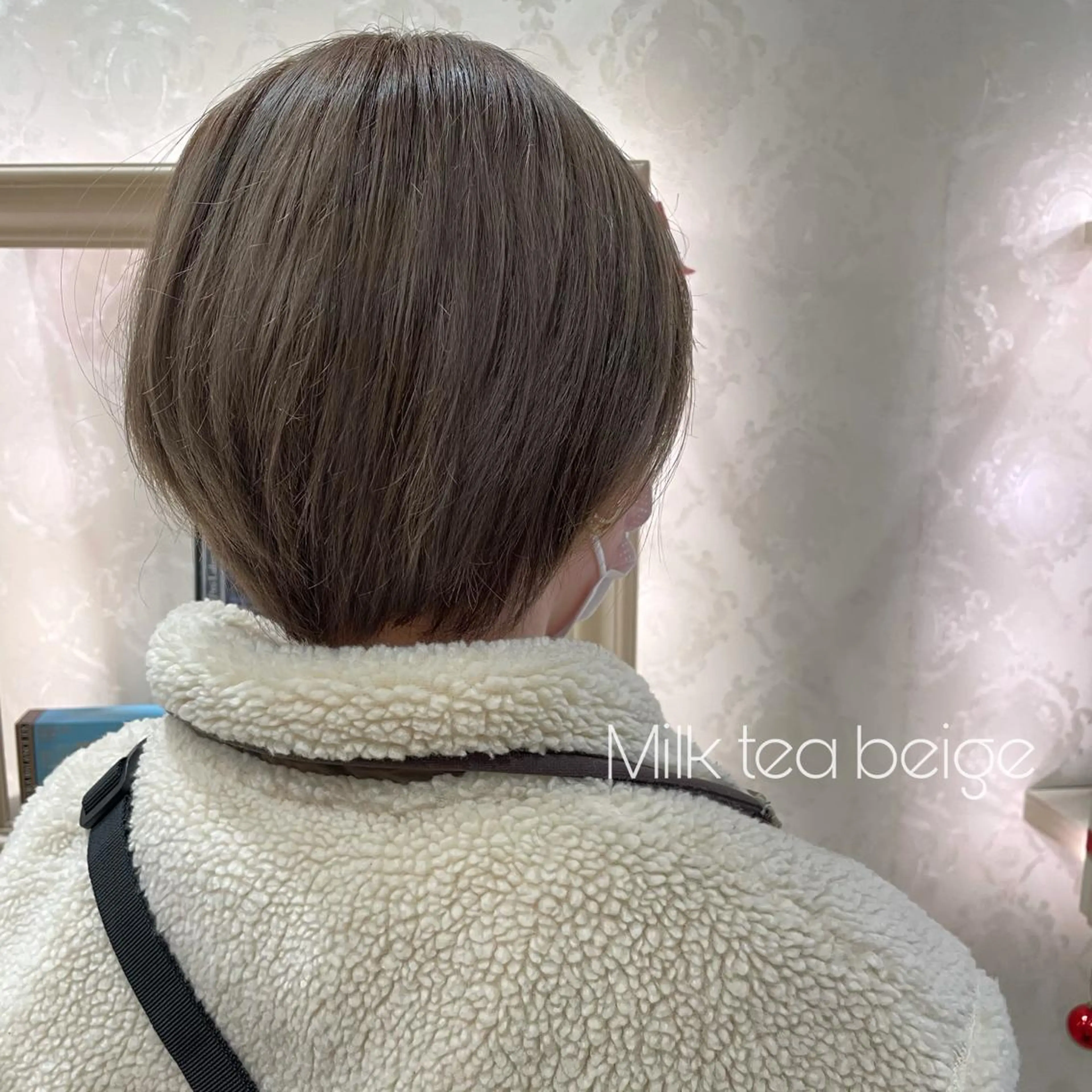 カラー グレージュ 🍪ヨシイハルネ🍪 ラベンダーカラーのヘアスタイル