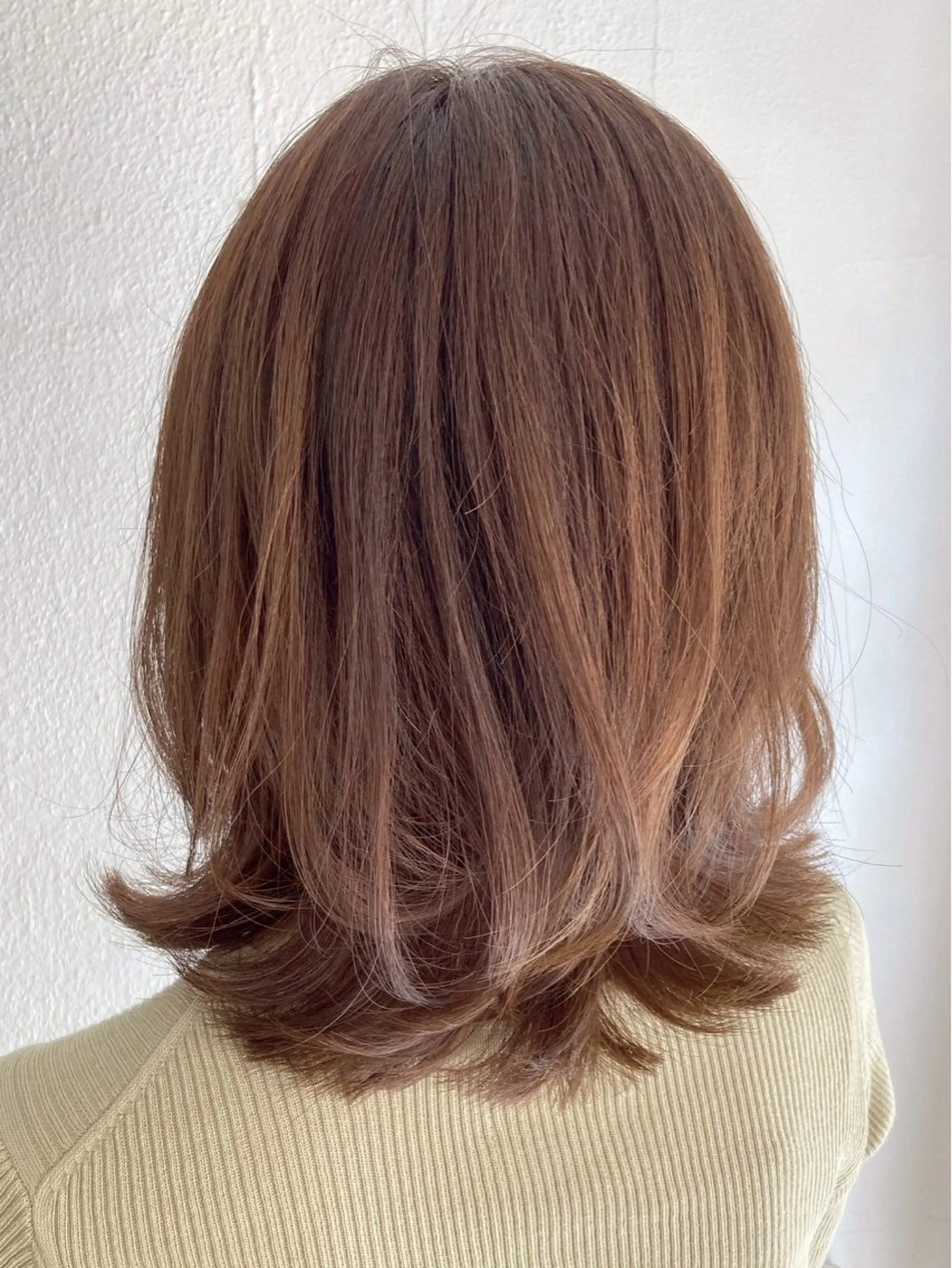 ミディアム 🫧縮毛矯正🫧 菊地しおんのヘアスタイル