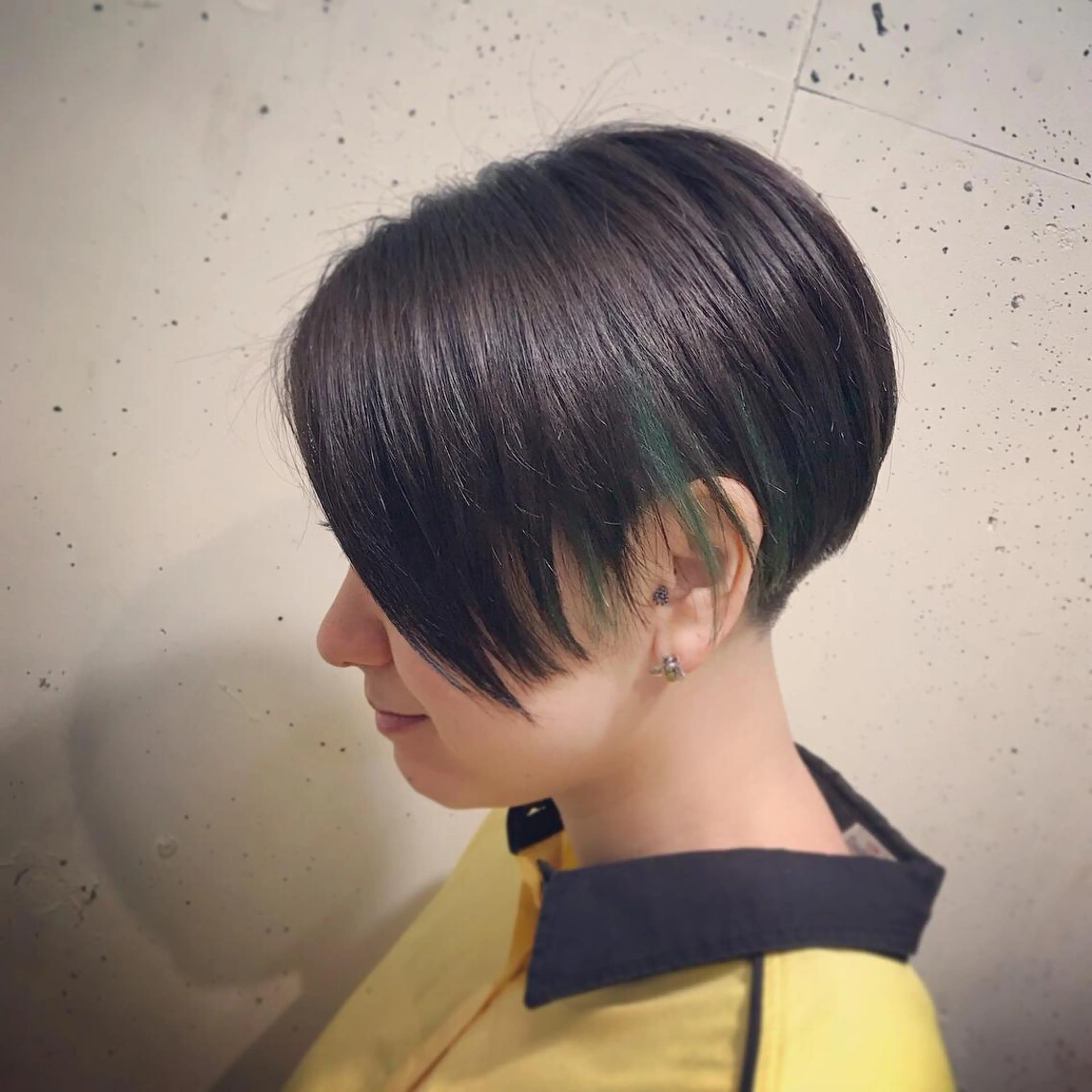 ショート ショートヘア 嶋田 直美のヘアスタイル