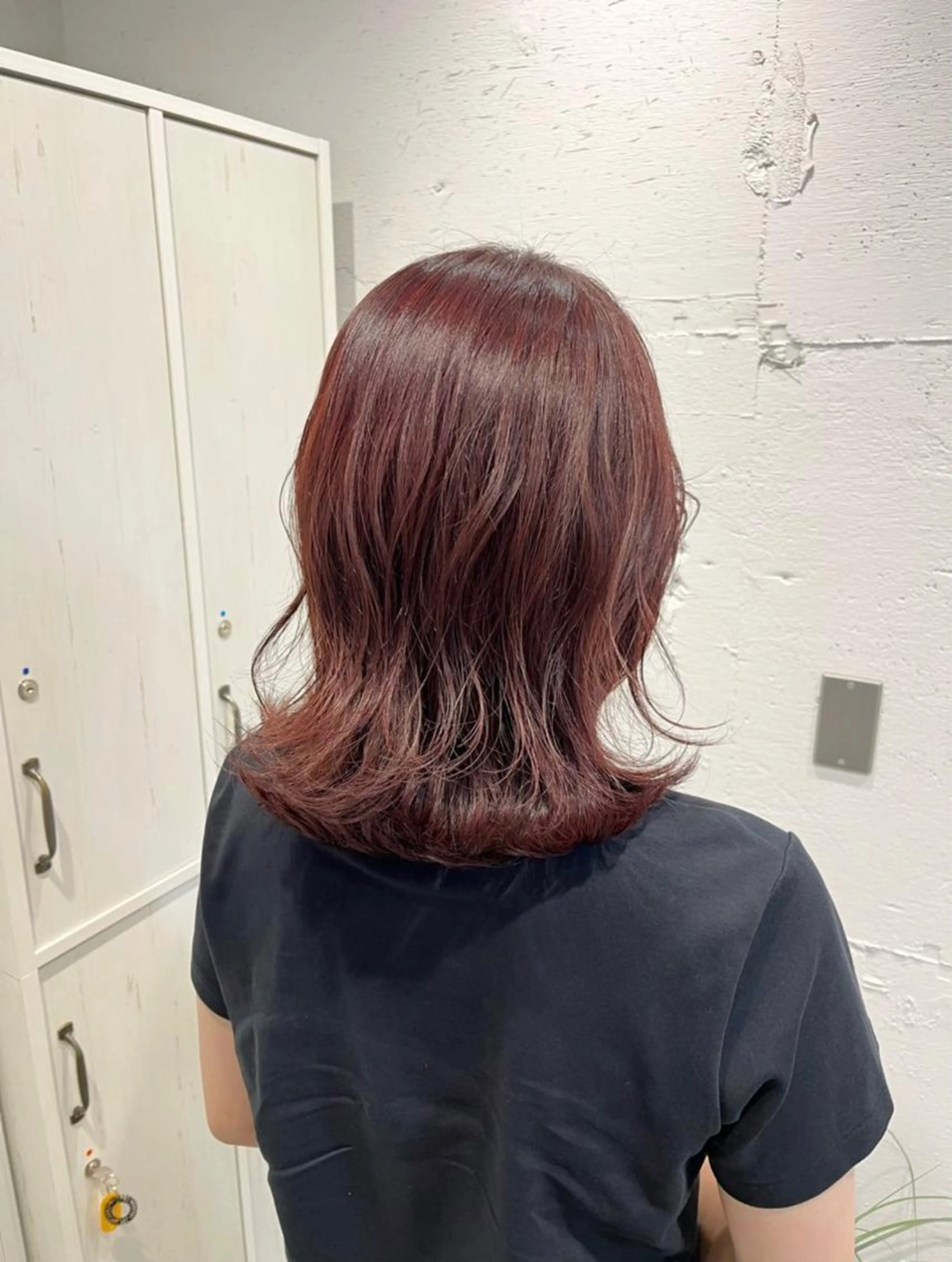 ミディアム カラー カット ヘアカラー トリートメント 艶髪🌈ムラカミ サキのヘアスタイル