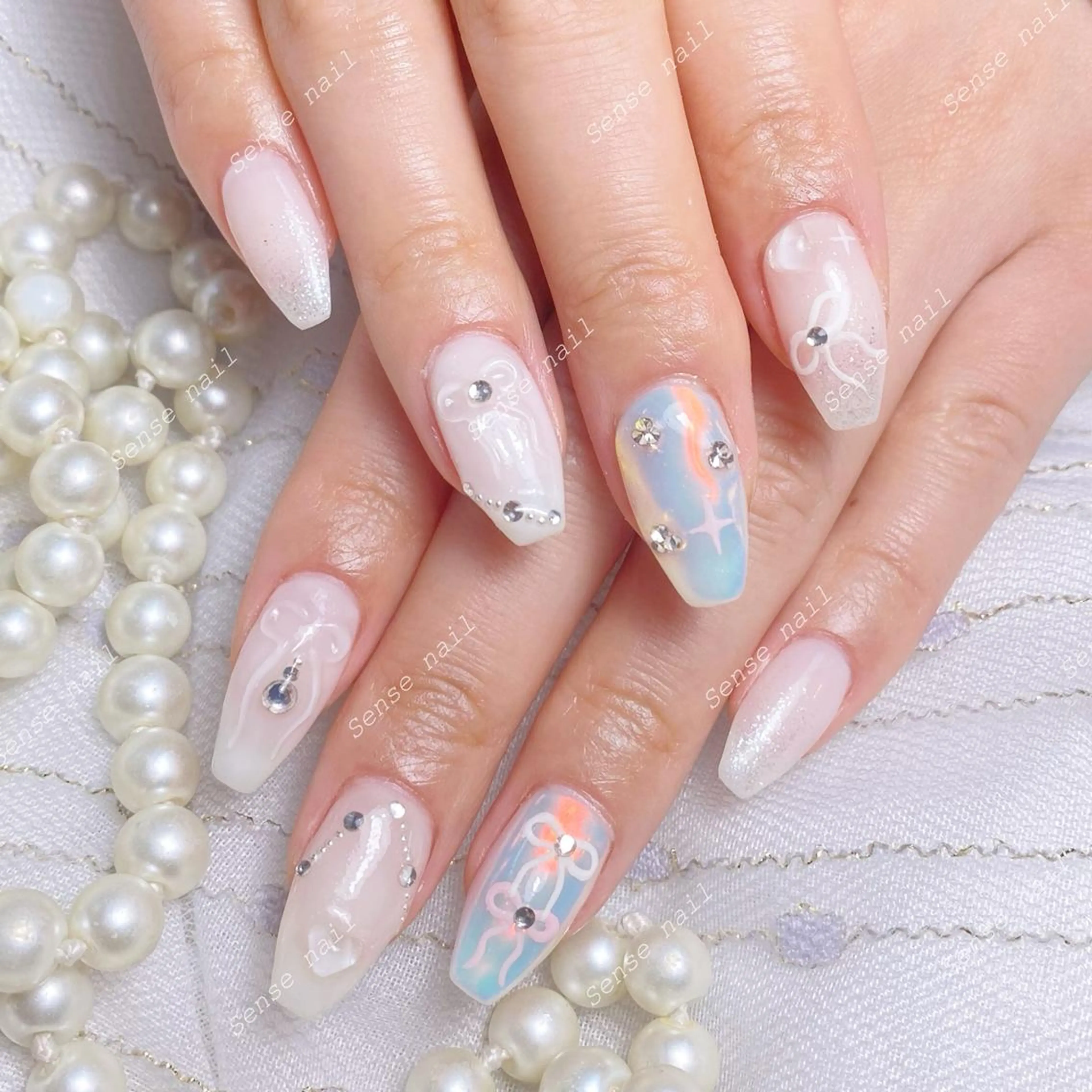 ネイル ハンドネイル ハンドケア 🎀Sense Nail池袋店🎀のネイルデザイン
