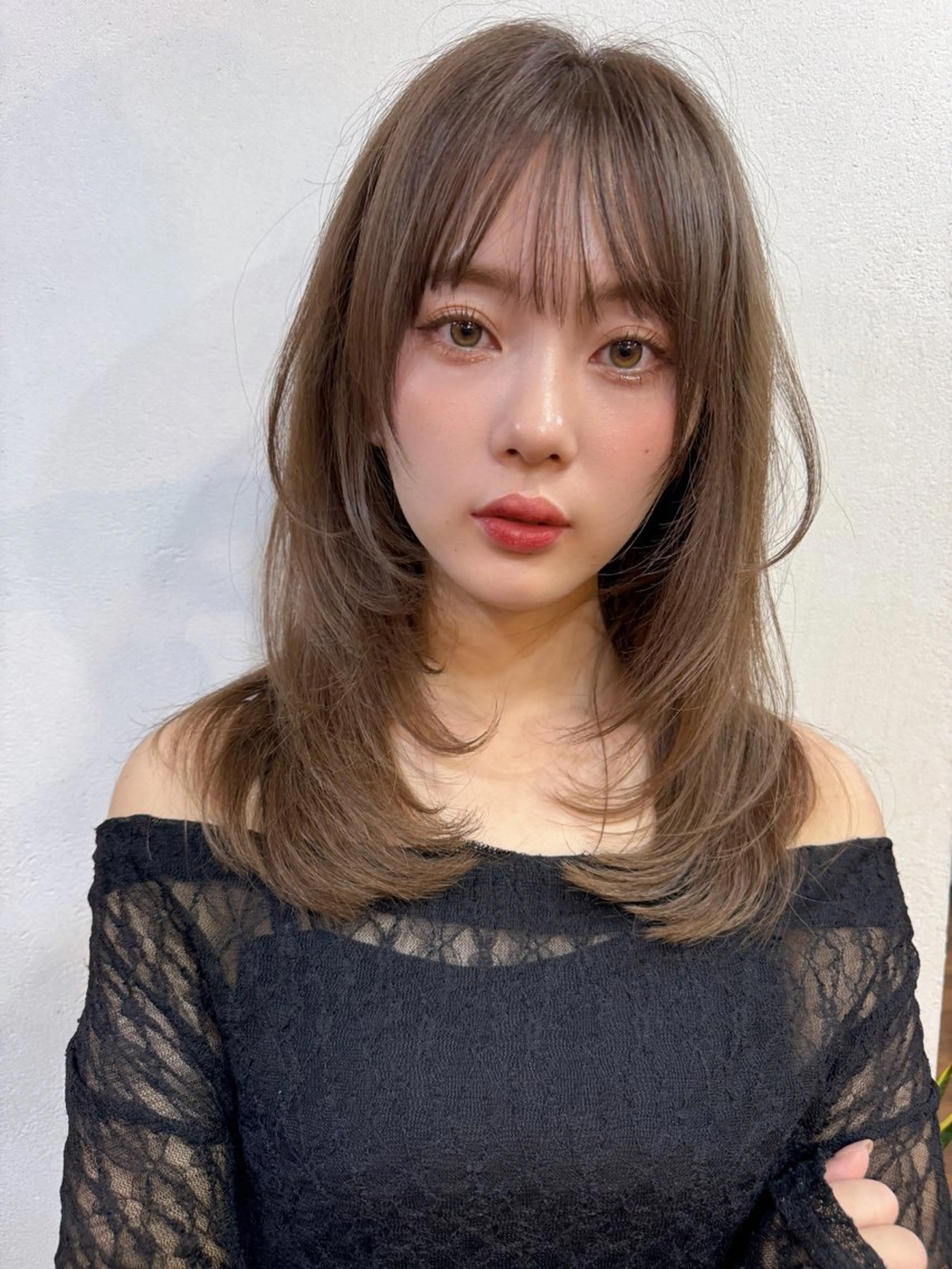 ロング カラー 似合わせレイヤー 🇰🇷荒木洋文のヘアスタイル