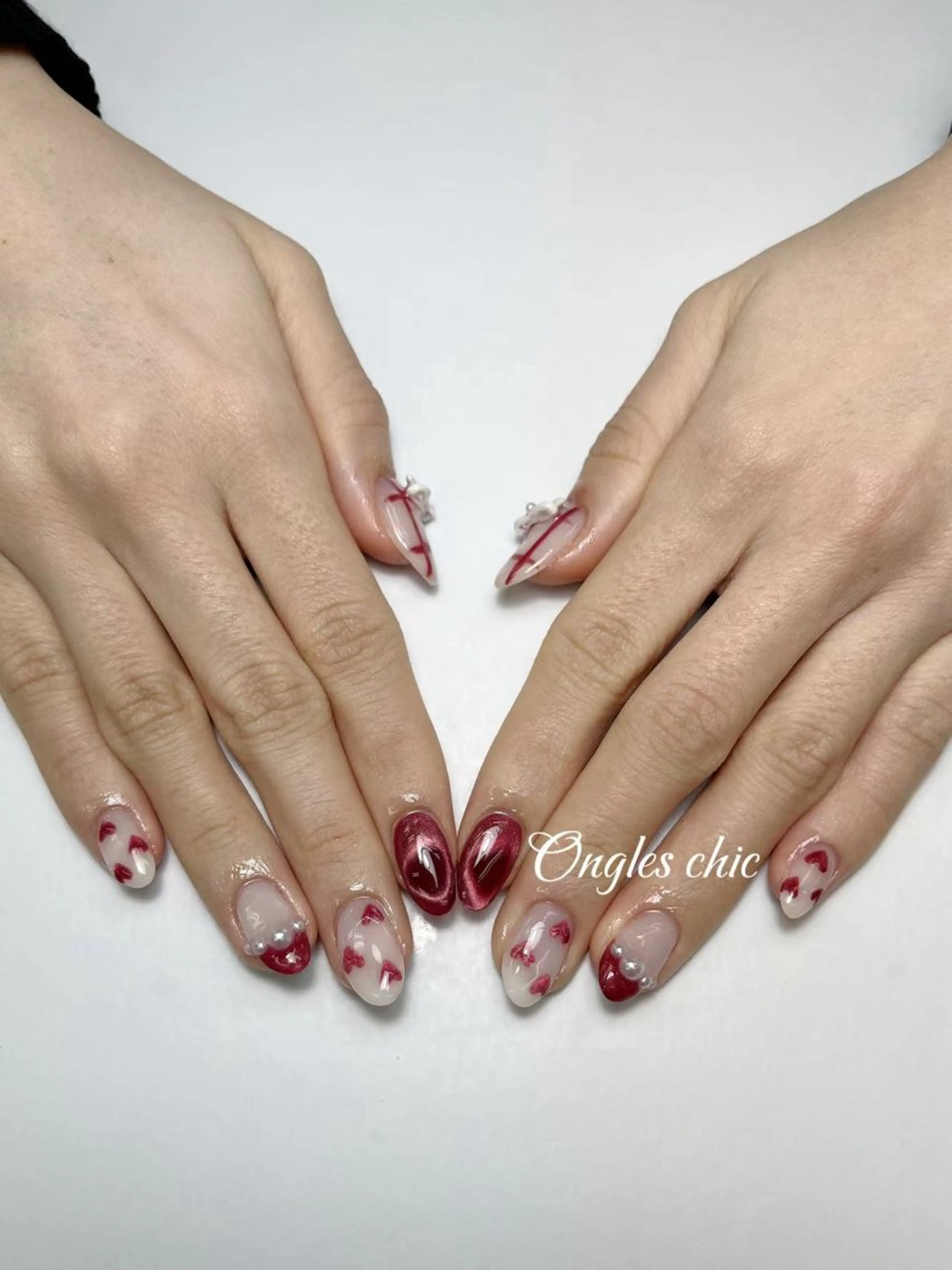 ネイル ハンドネイル ongles chic24時間営業のネイルデザイン