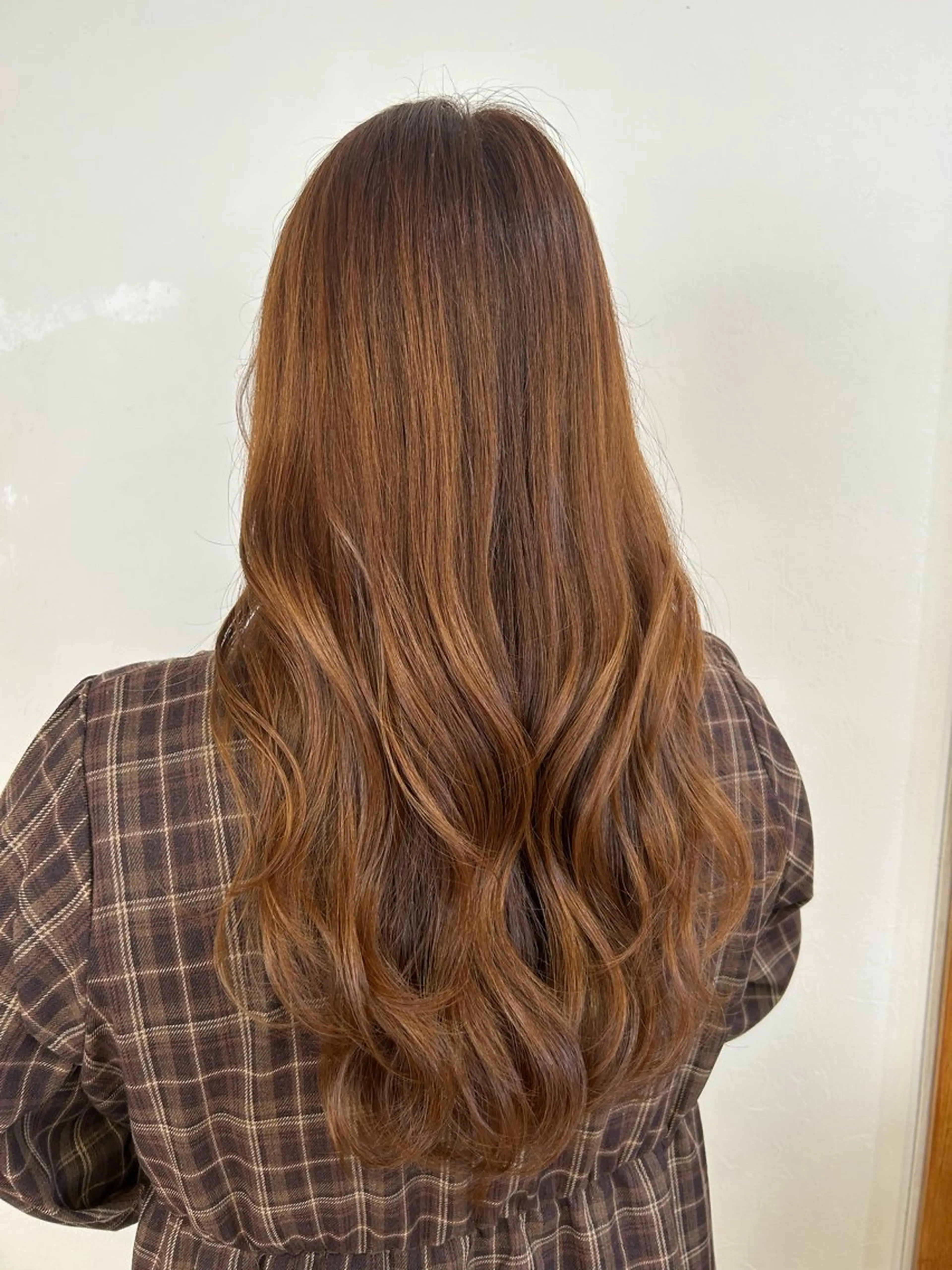 ロング 山中 かりんのヘアスタイル