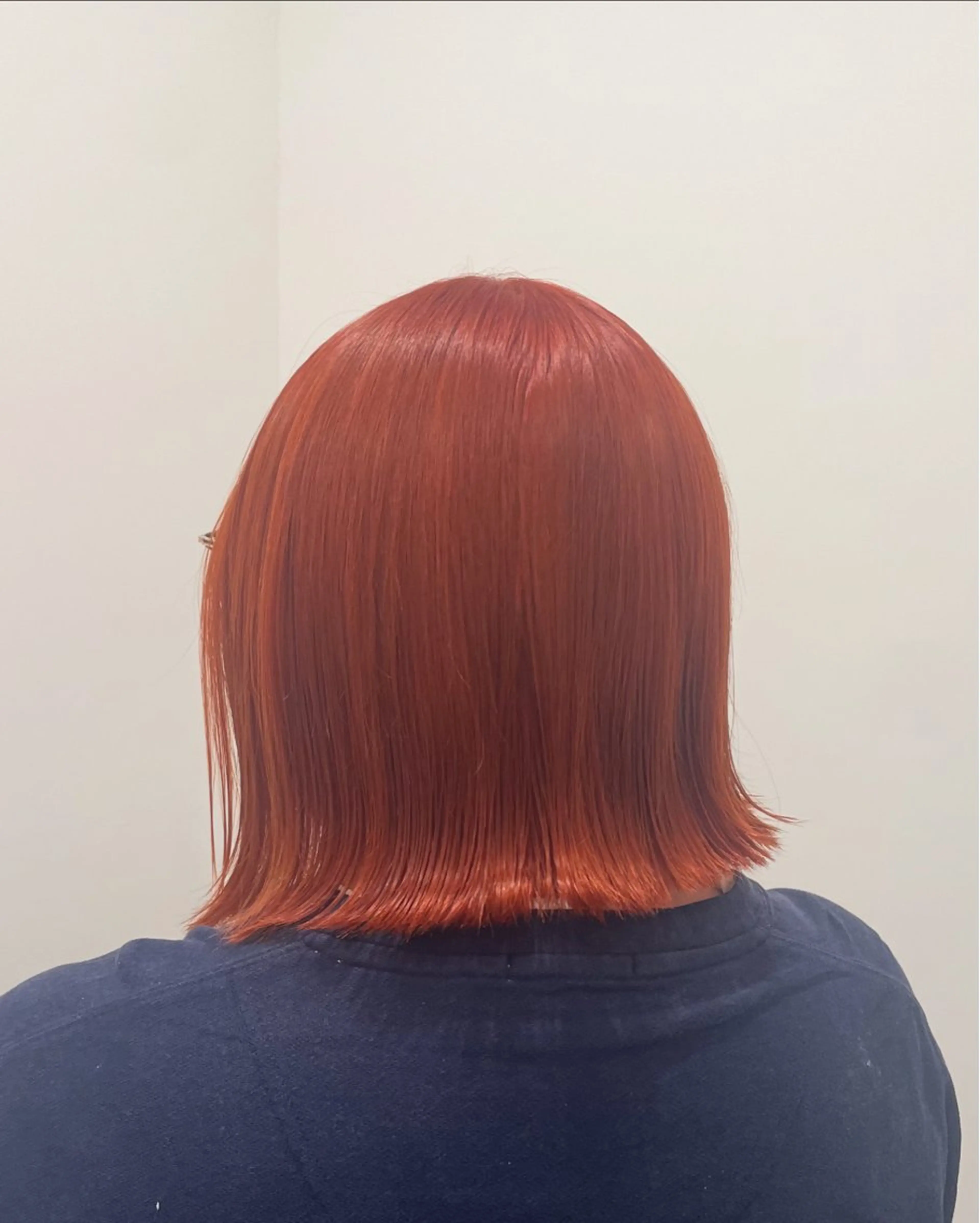 ミディアム カット ヘアカラー HUE所属・西能 心音のヘアスタイル