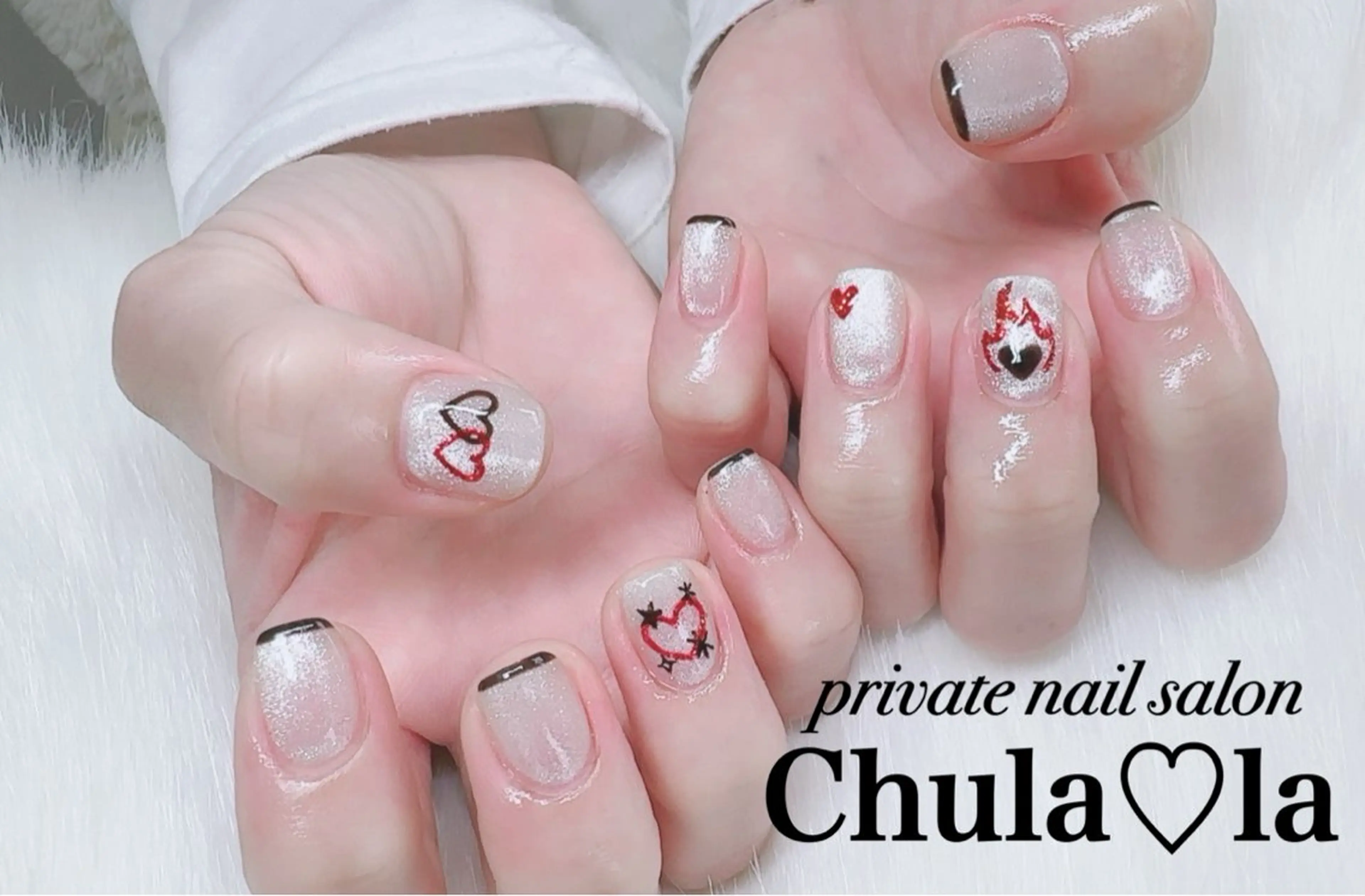 ネイル 持ち込み ハンドネイル Chula♡la 豊見城市高安のネイルデザイン