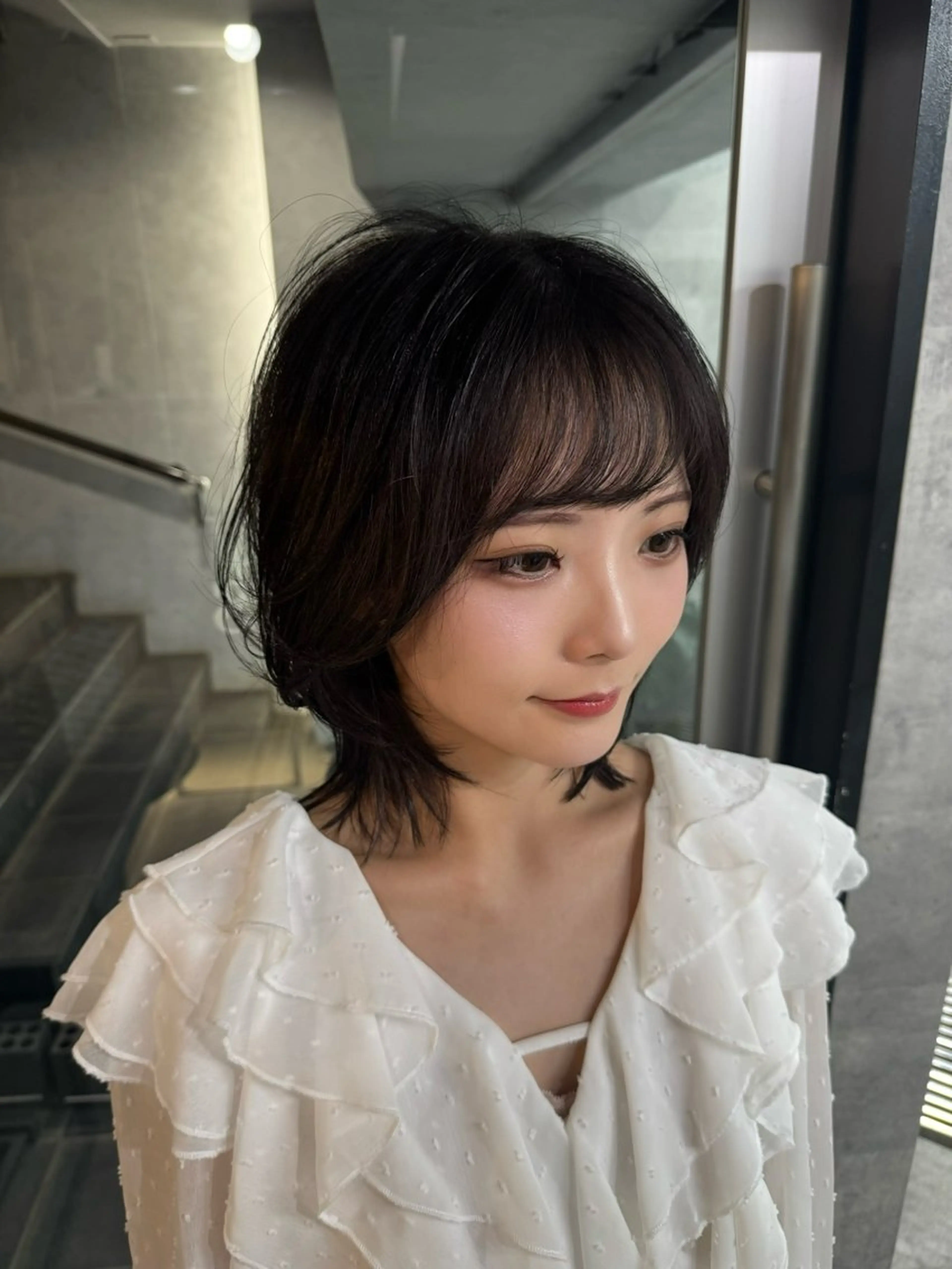 ミディアム NOOS omotesando所属・You⚡️髪質改善/ レイヤーカット/ボブのヘアスタイル