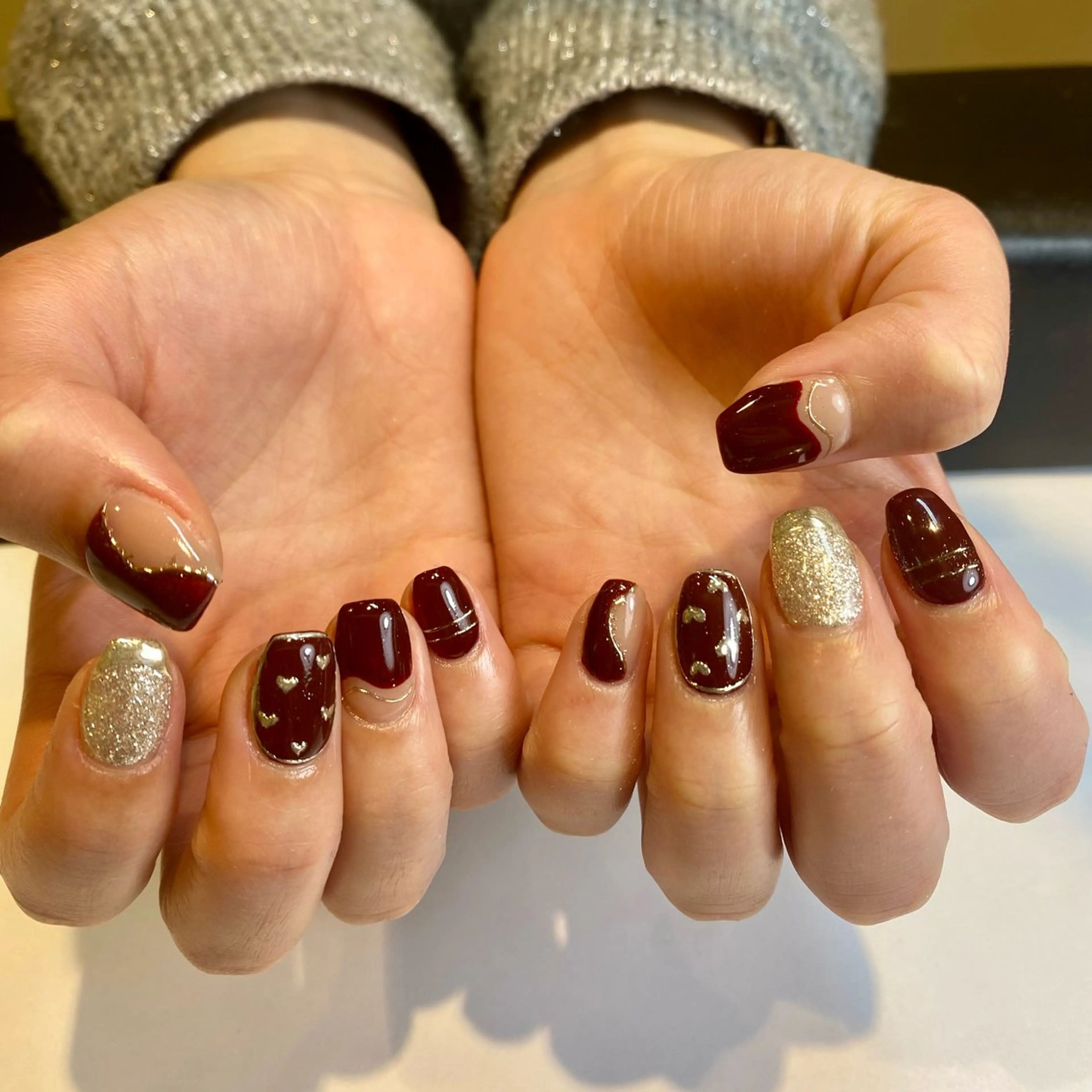 ネイル ハンドネイル minuit ︎nail/Yumeのネイルデザイン