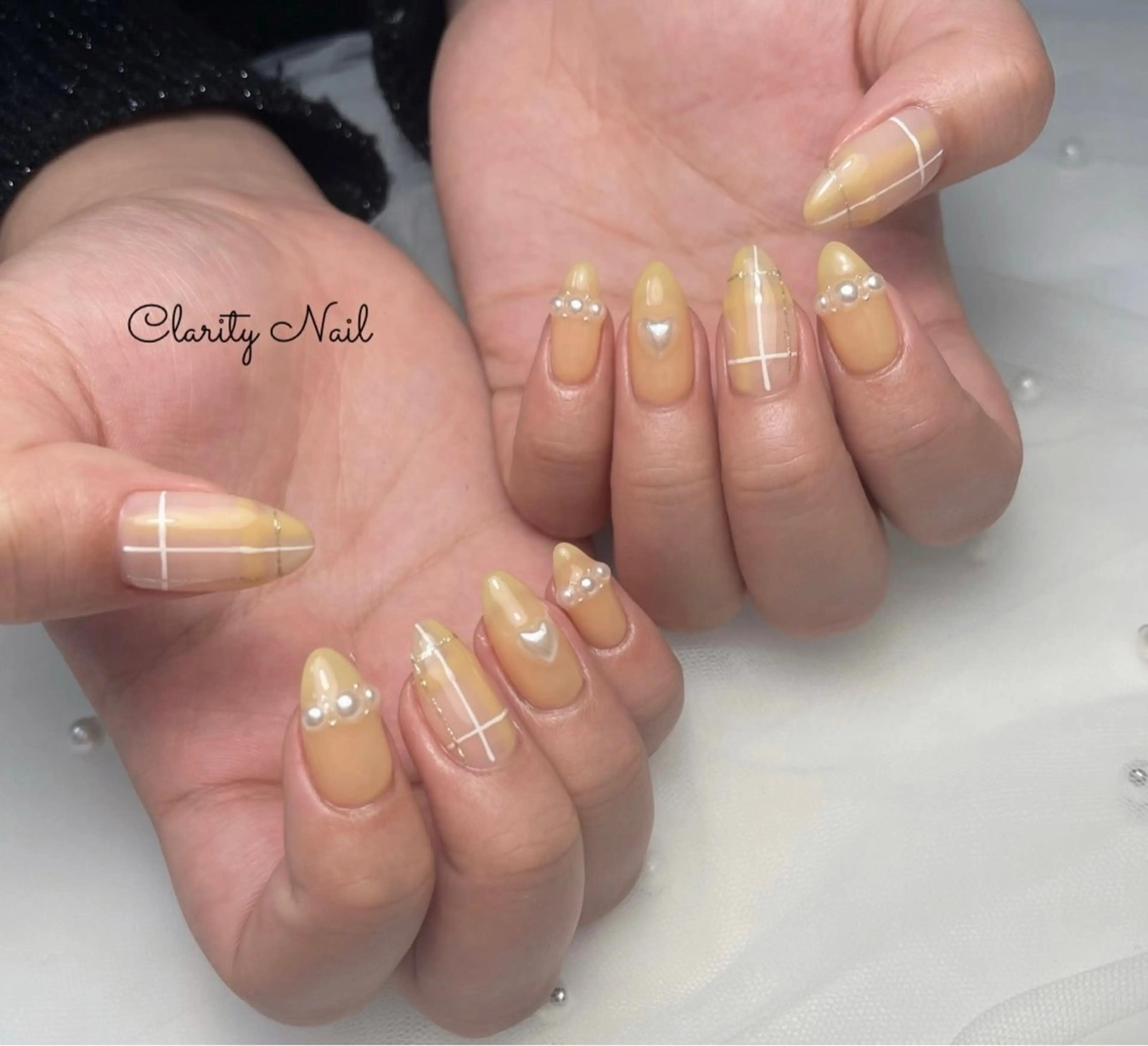 ネイル アートネイル 持ち込み ハンドネイル Clarity Nailのネイルデザイン