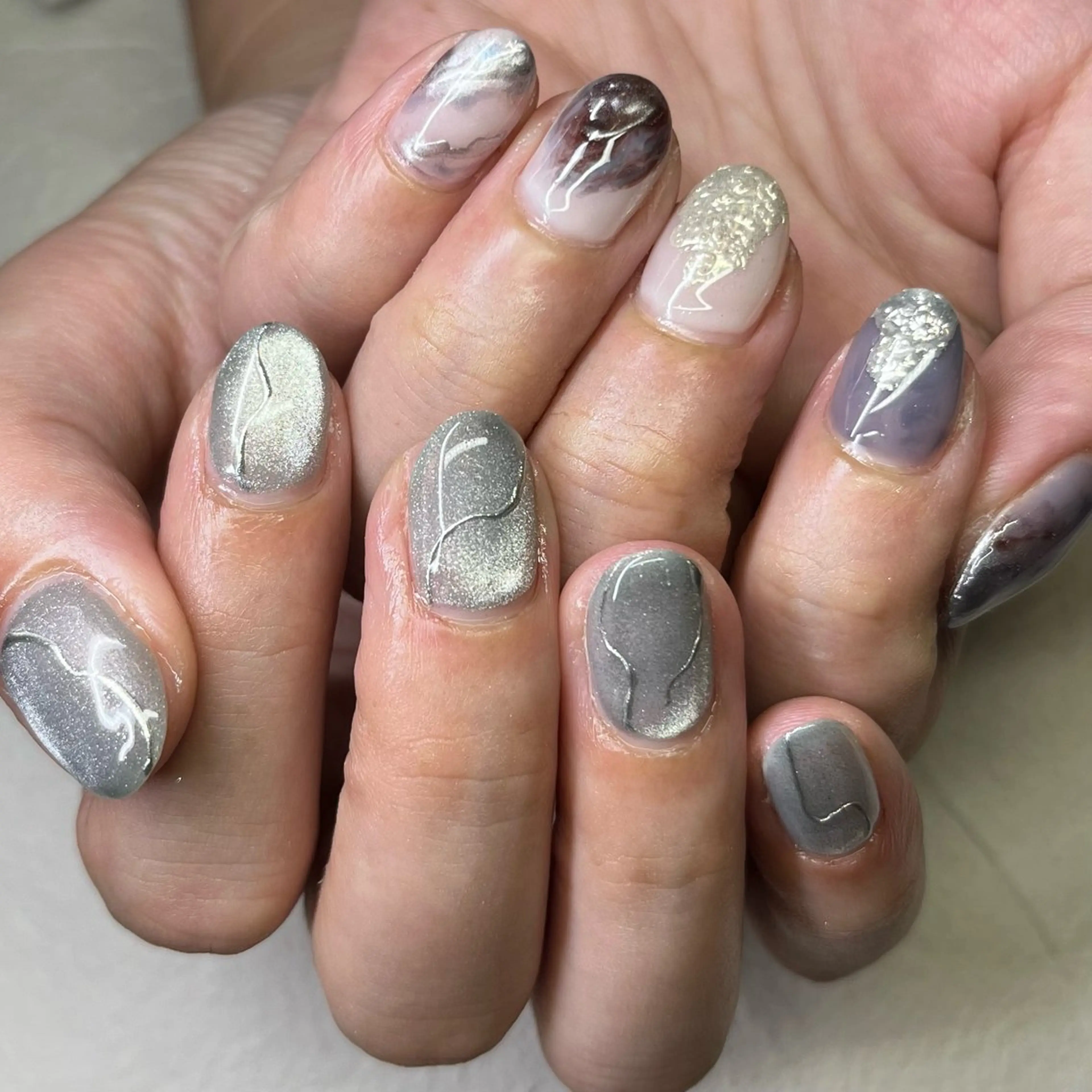 ネイル ハンドネイル ネイルスタジオ コスタ•デルマールのネイルデザイン
