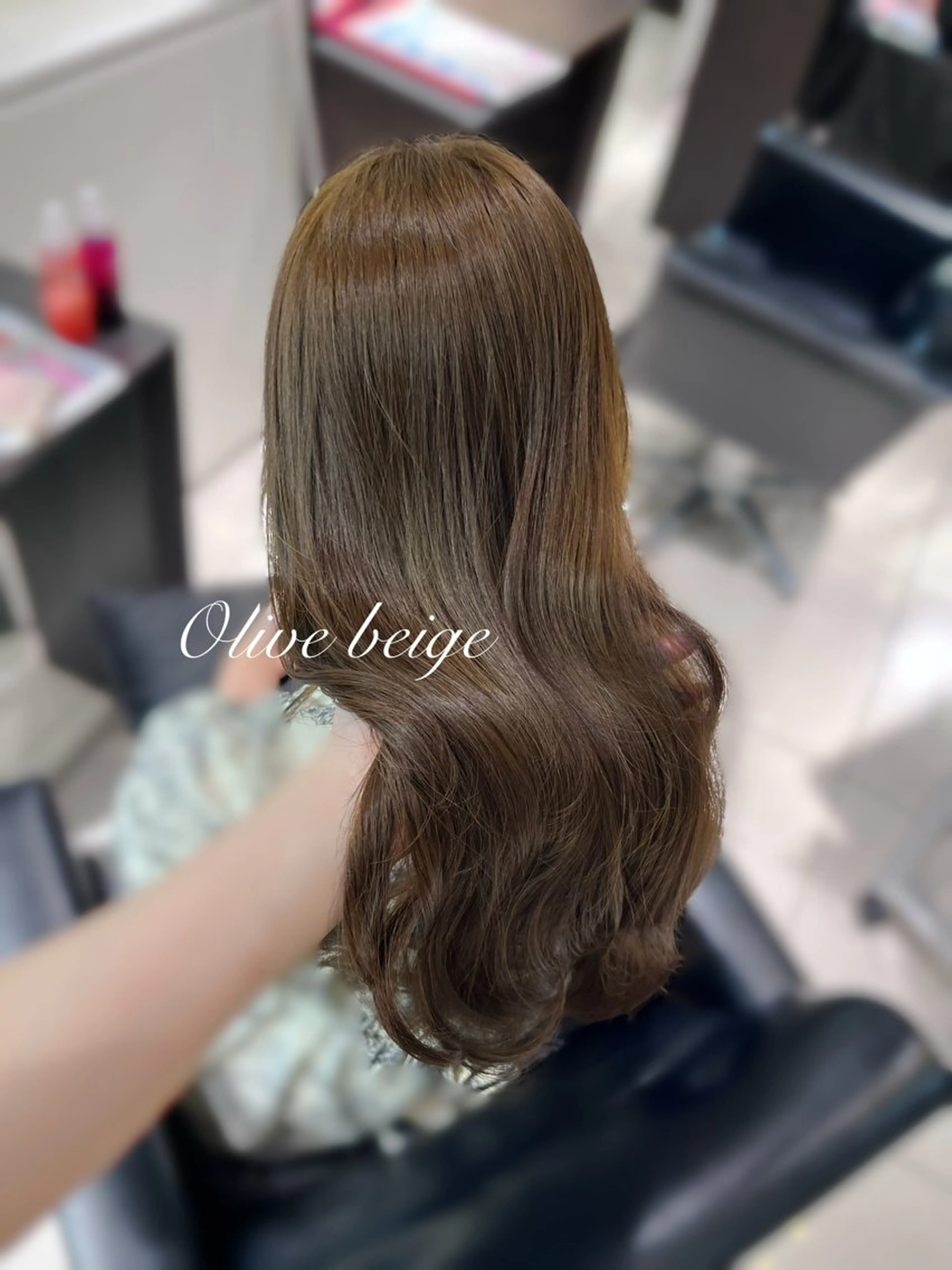 ロング ヘアカラー トリートメント hitomi✩.*˚ 髪質改善/艶感カラーのヘアスタイル