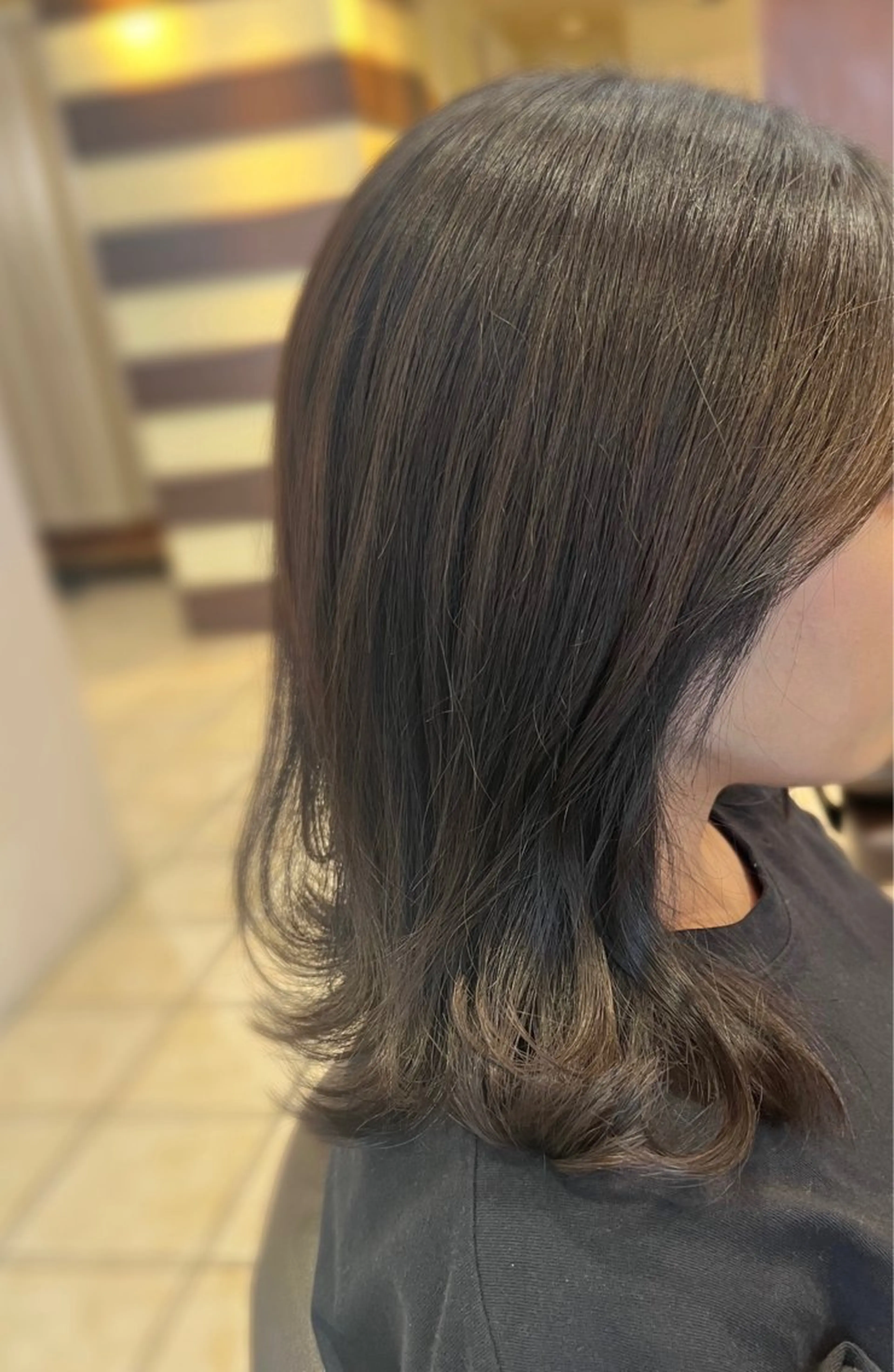 ミディアム ユウナ /難波/ 推し活美容師のヘアスタイル