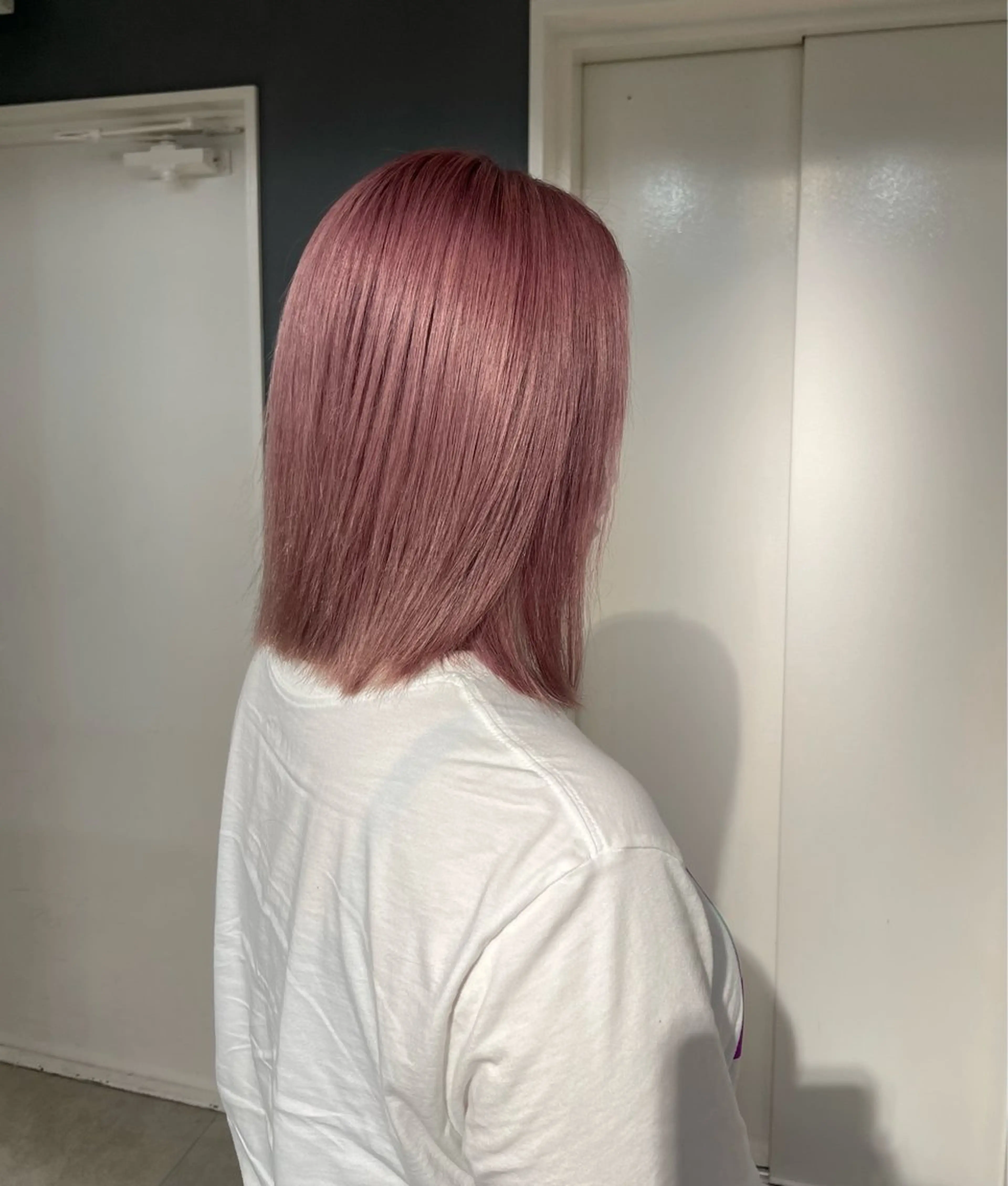 ショート ヘアカラー トリートメント 縮毛矯正/美髪 NENE/CIENのヘアスタイル