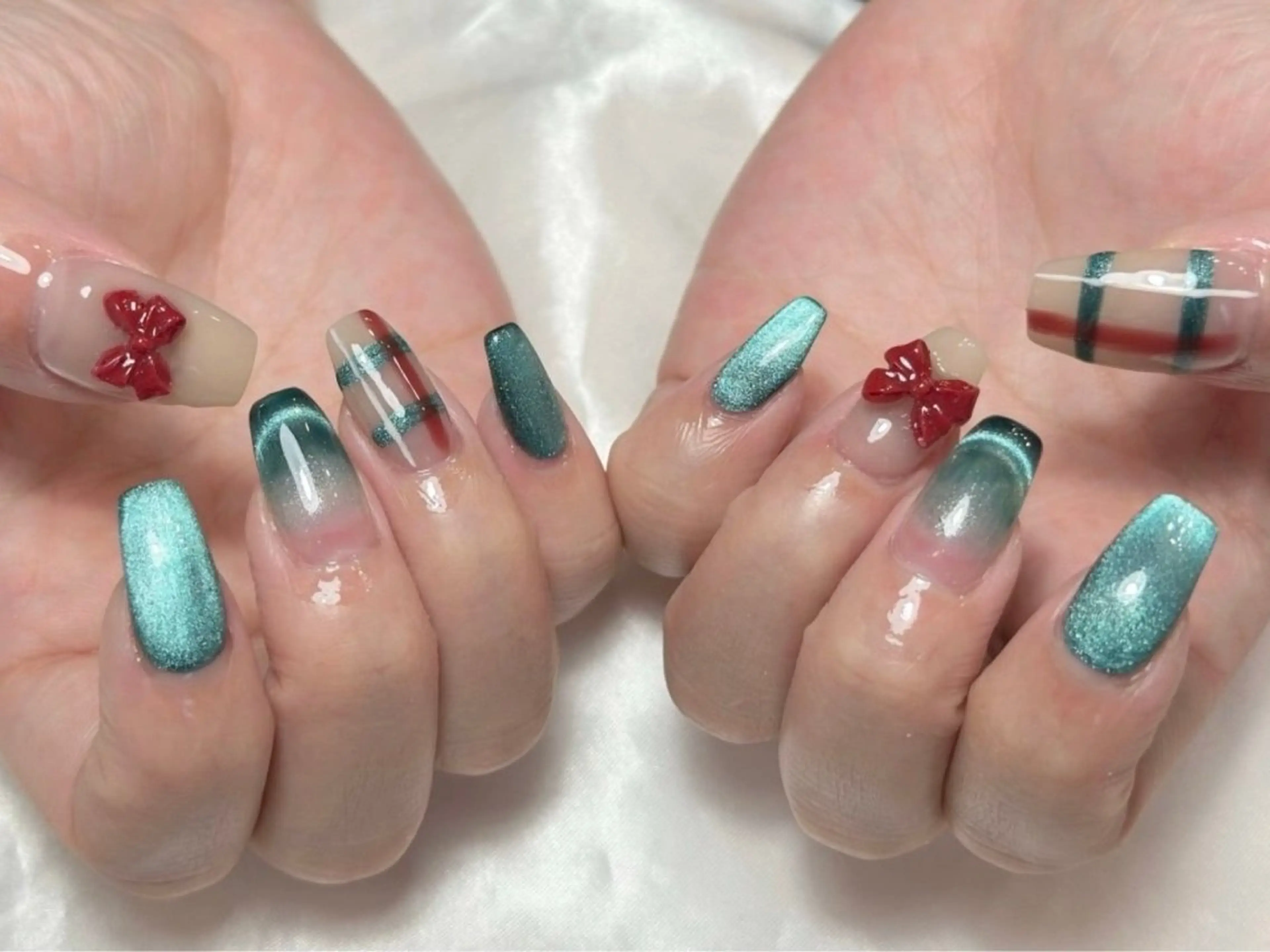 ネイル オフィスネイル シンプルネイル 【パラジェル・フィルイン】Nailsalon　Merci東中野所属・Merci shigaのネイルデザイン
