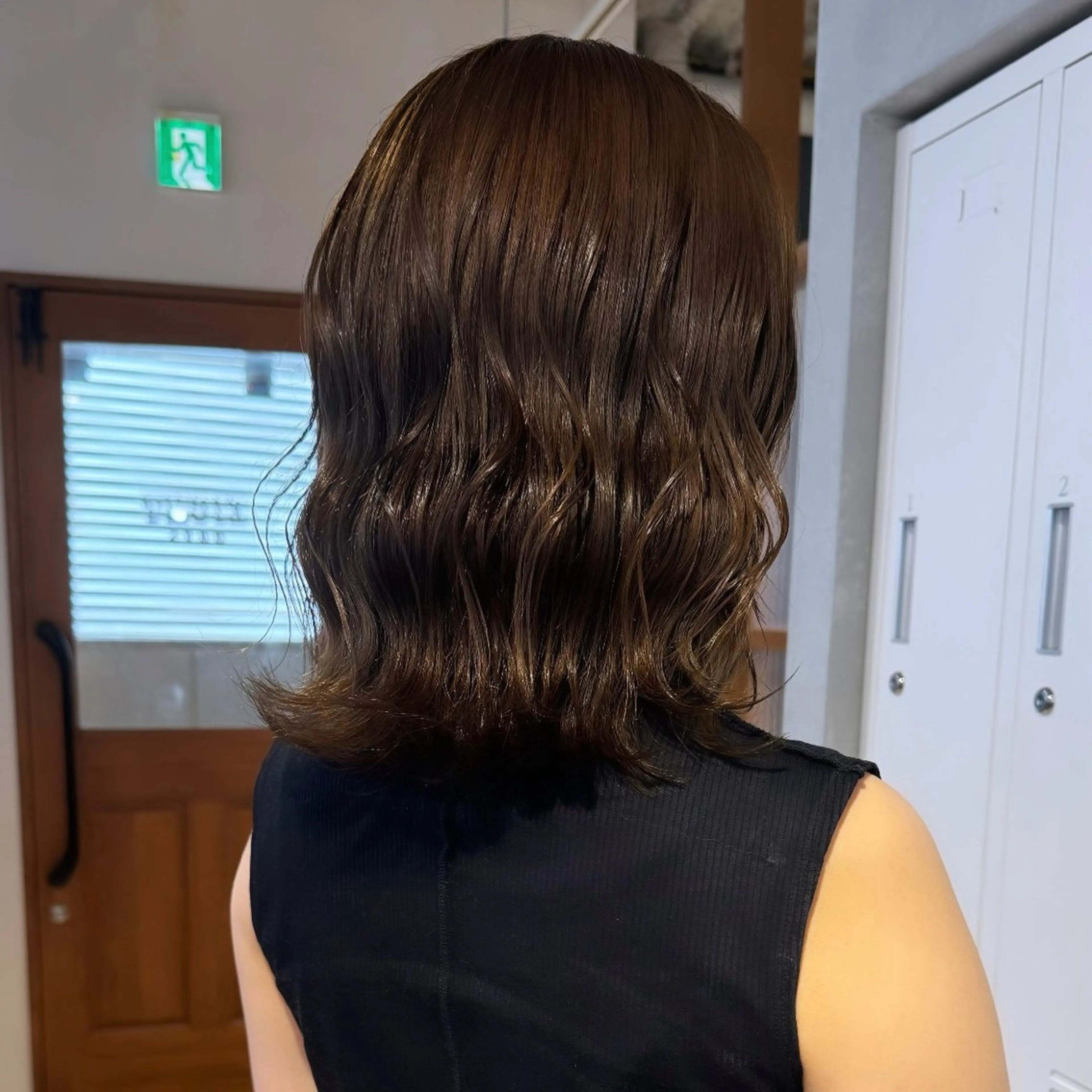 ミディアム カラー カット ヘアカラー トリートメント 優梨 EIGHT💞のヘアスタイル