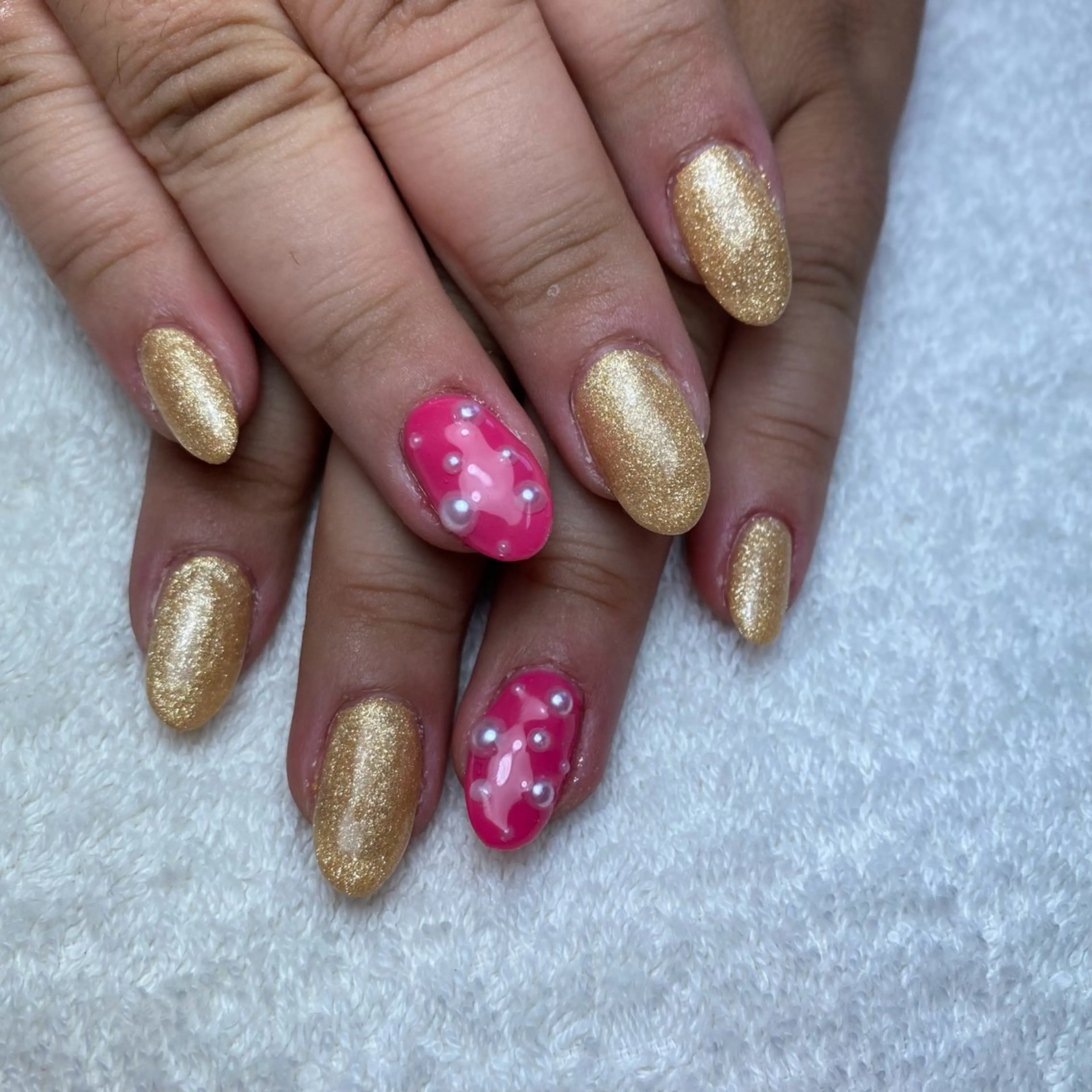 ネイル ピンク ハンドネイル COCO+所属・COCO +のエステ・リラクイメージ