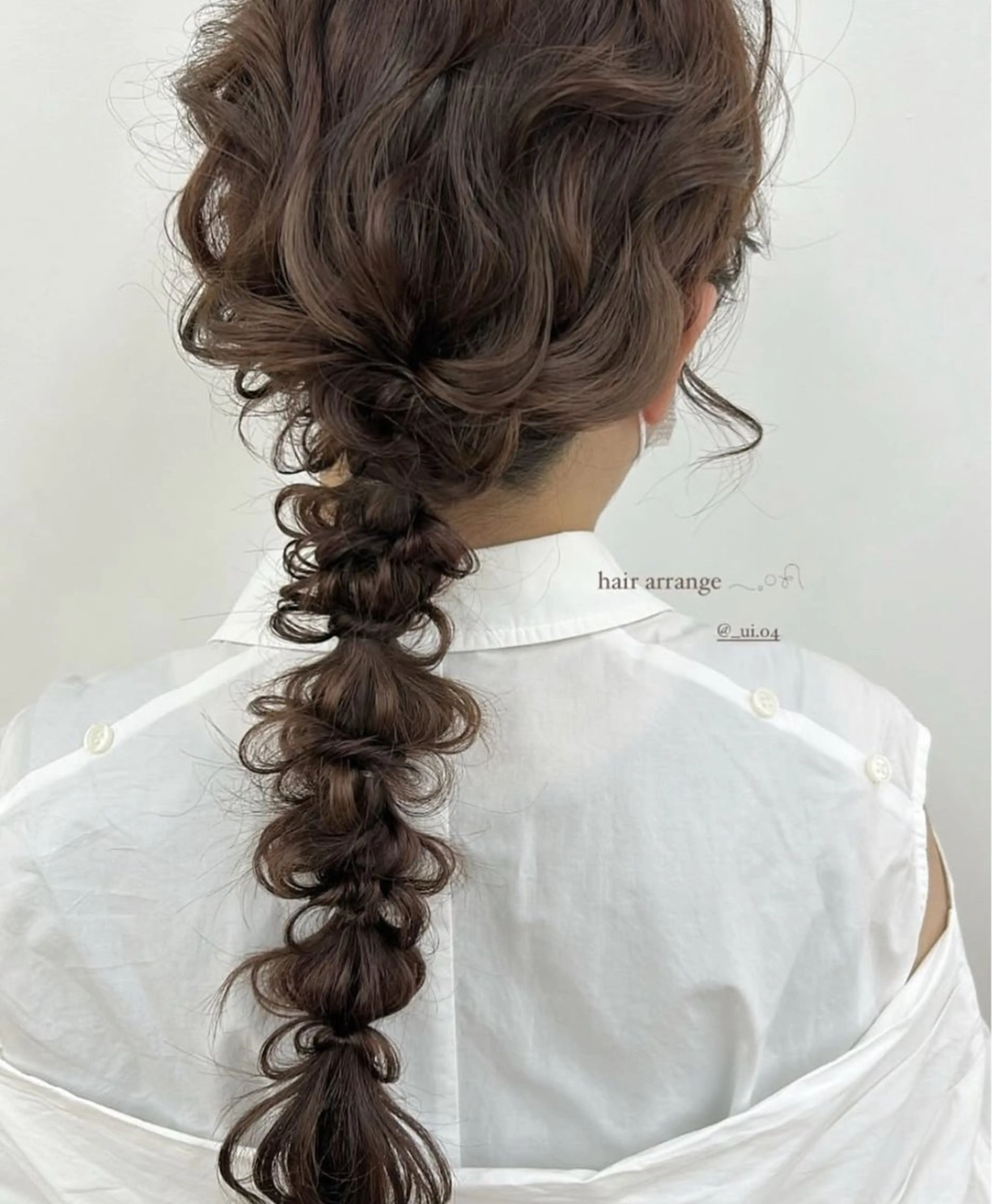 ヘアアレンジ ヘアセット アレンジカラー モデル🎀yuuiのヘアスタイル