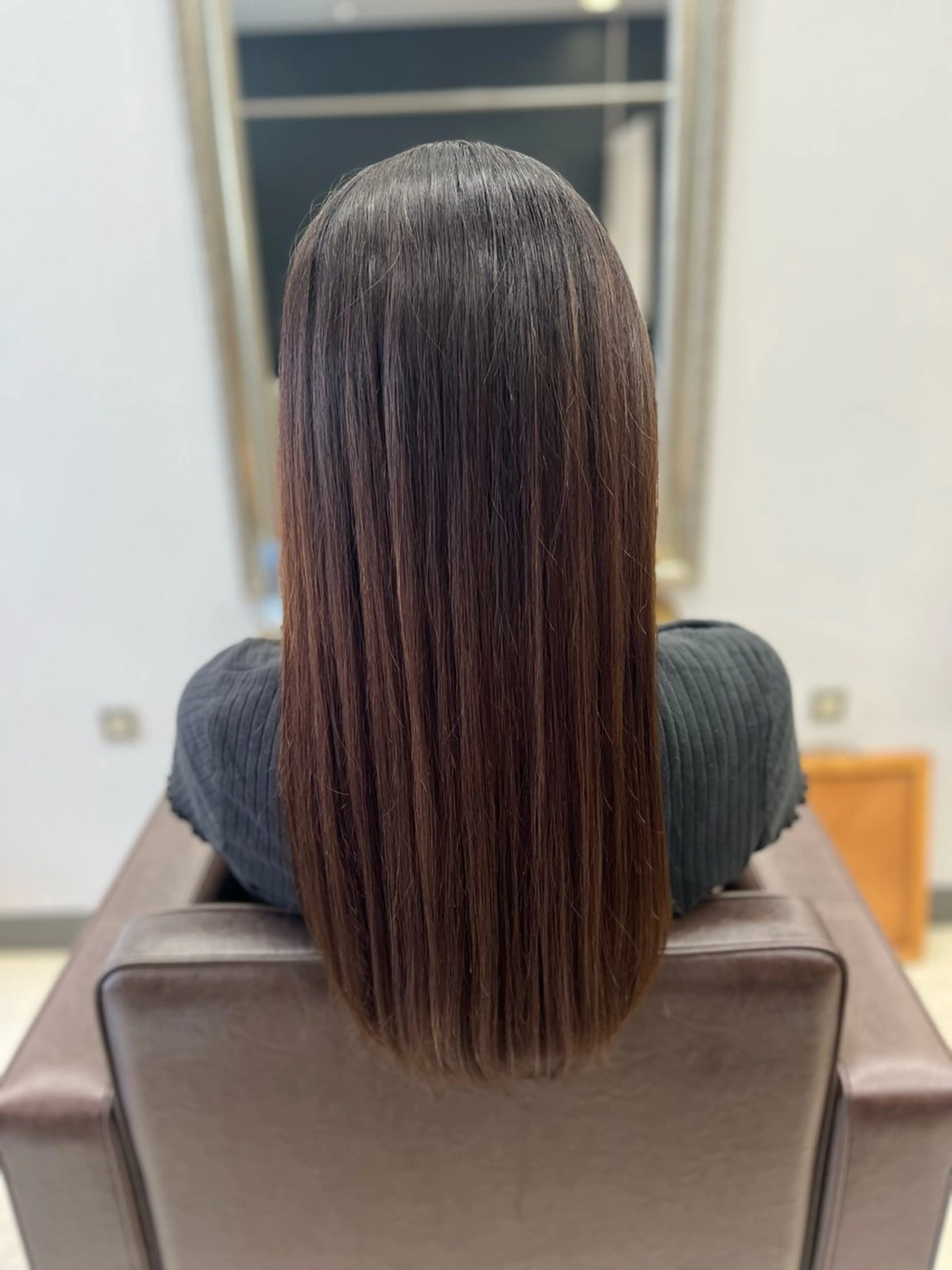 ロング パーマ ヘアアレンジ 縮毛矯正 トリートメント 縮毛矯正 Crescere所属・小島 凜のヘアスタイル