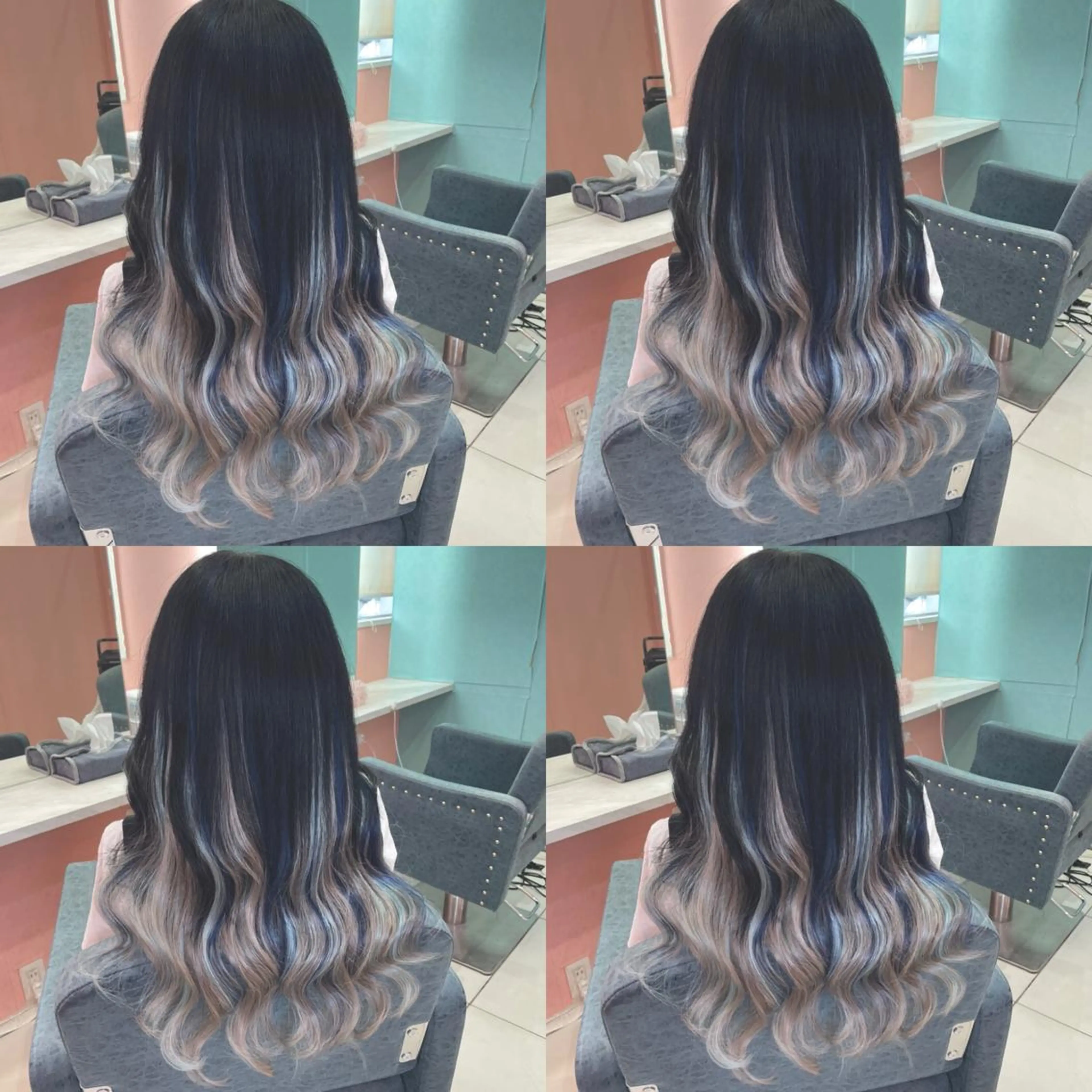 ロング カラー アッシュ グラデーションカラー 🌷MAYU 🌷のヘアスタイル