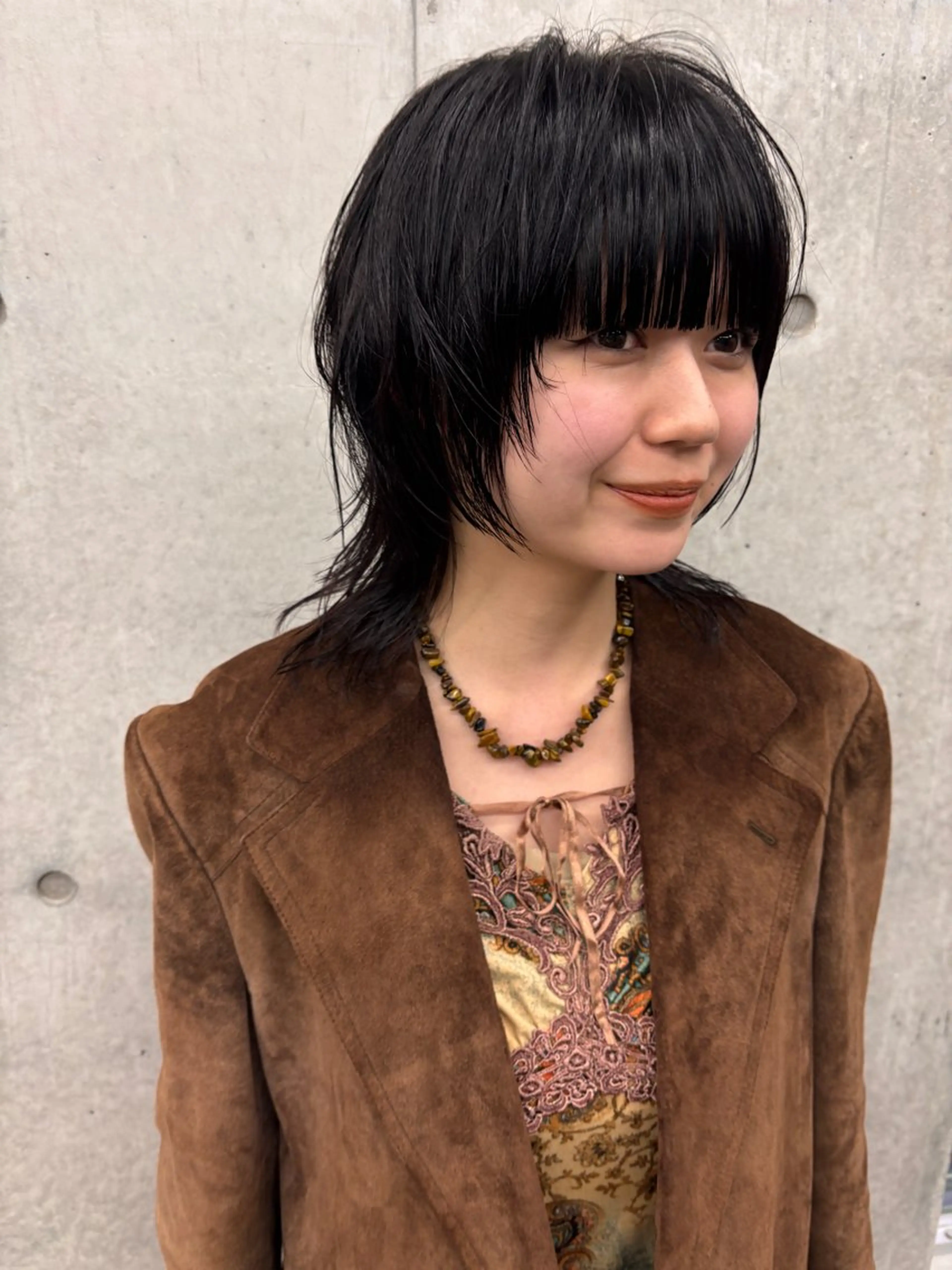 ミディアム レイヤーカット カット yuuna/ ハッシュカット🎀のヘアスタイル