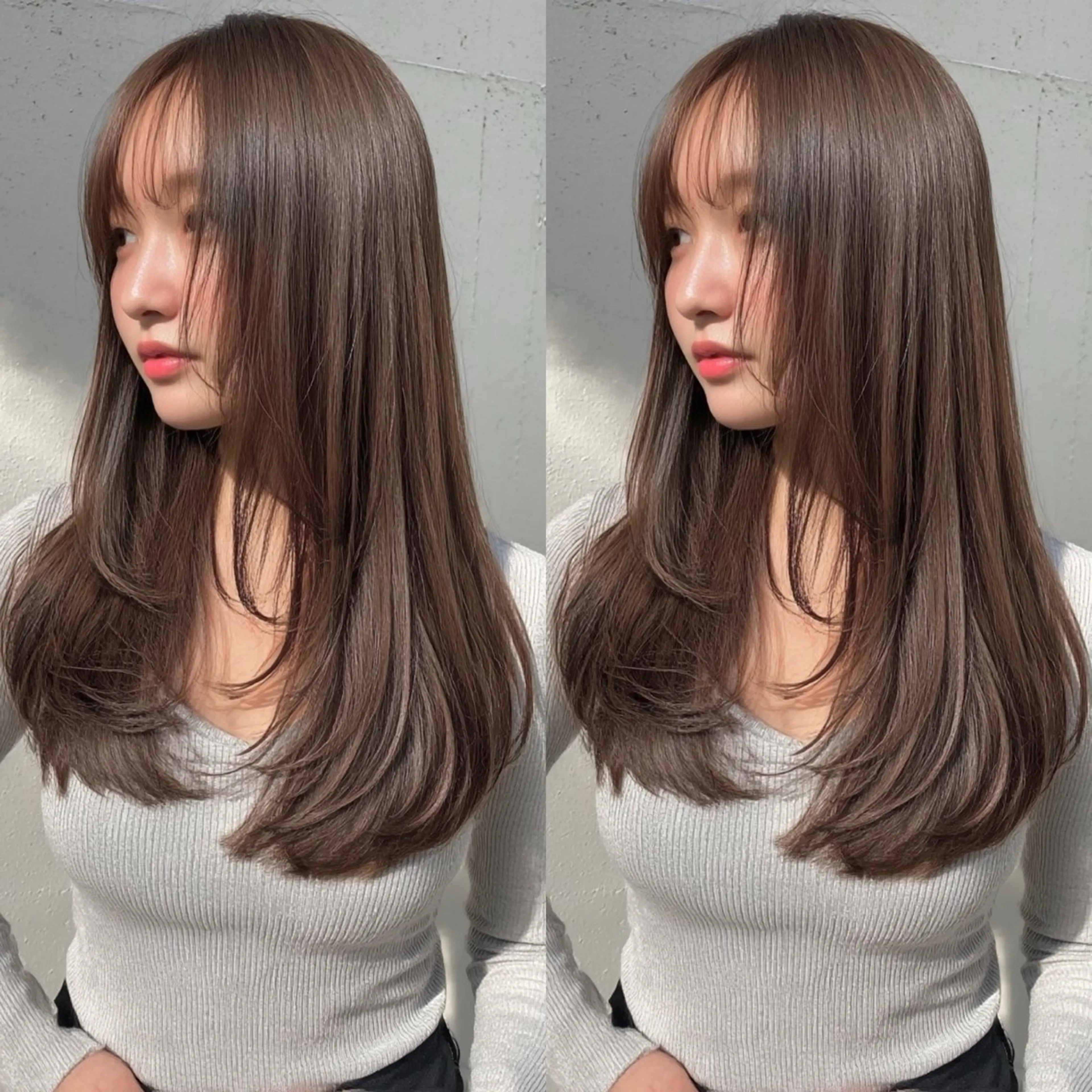 透明感ワンカラー⭐️の写真