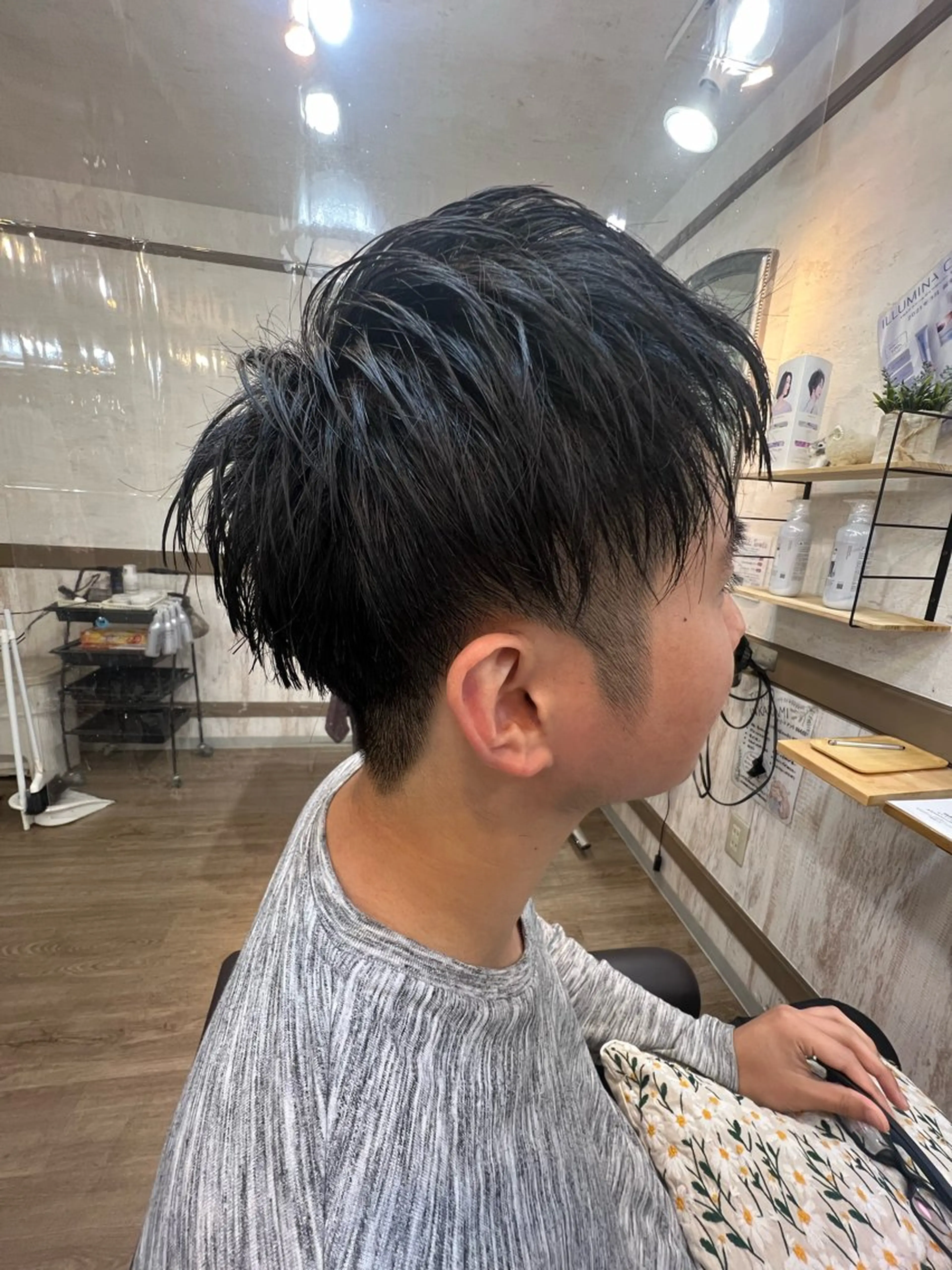 [メンズ限定カット＋眉カット＋スパ]の写真