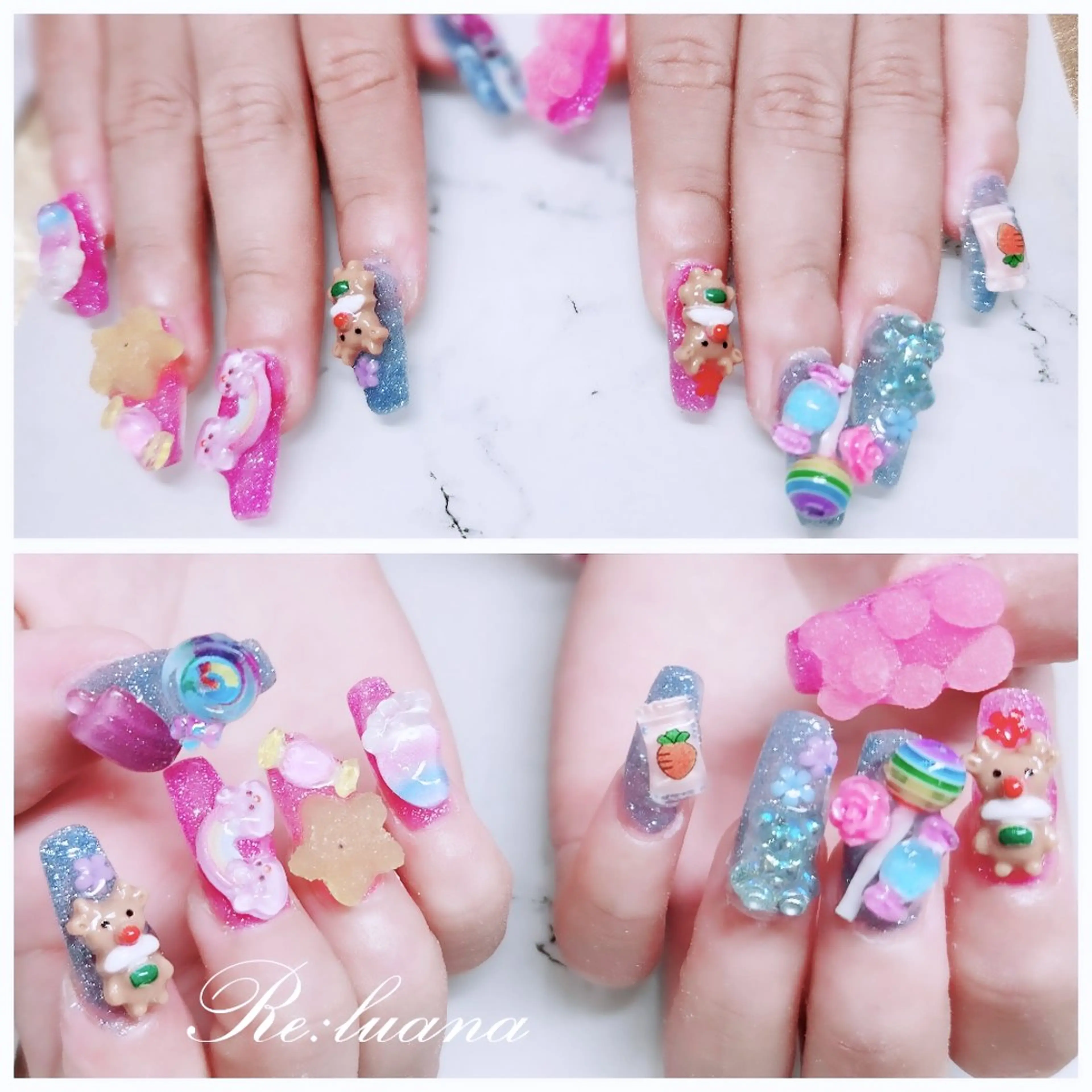 ネイル ハンドネイル Re:luana  nailのネイルデザイン
