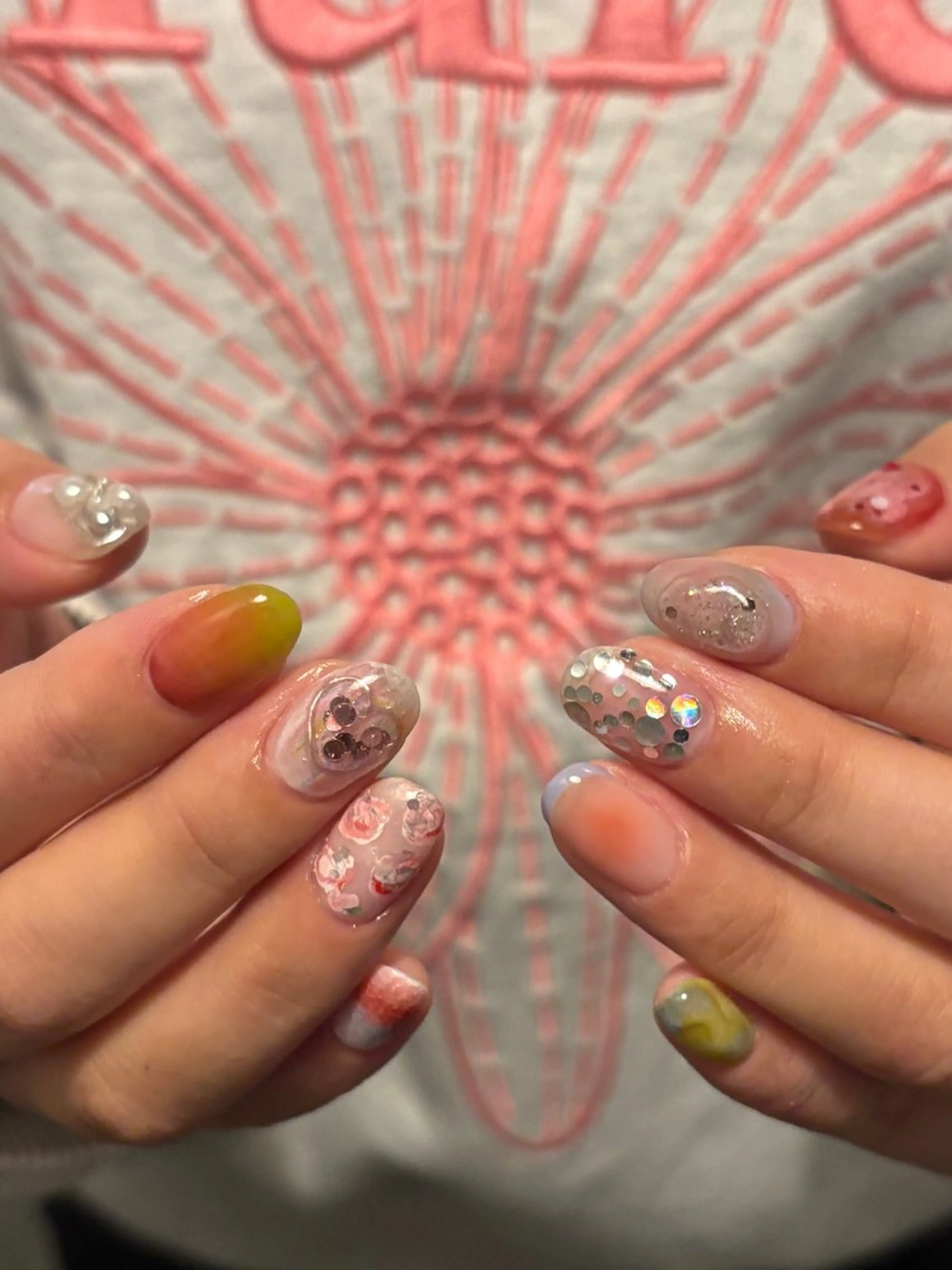 ネイル 持ち込み ハンドネイル sister  mohawk所属・chika ／ nailのネイルデザイン