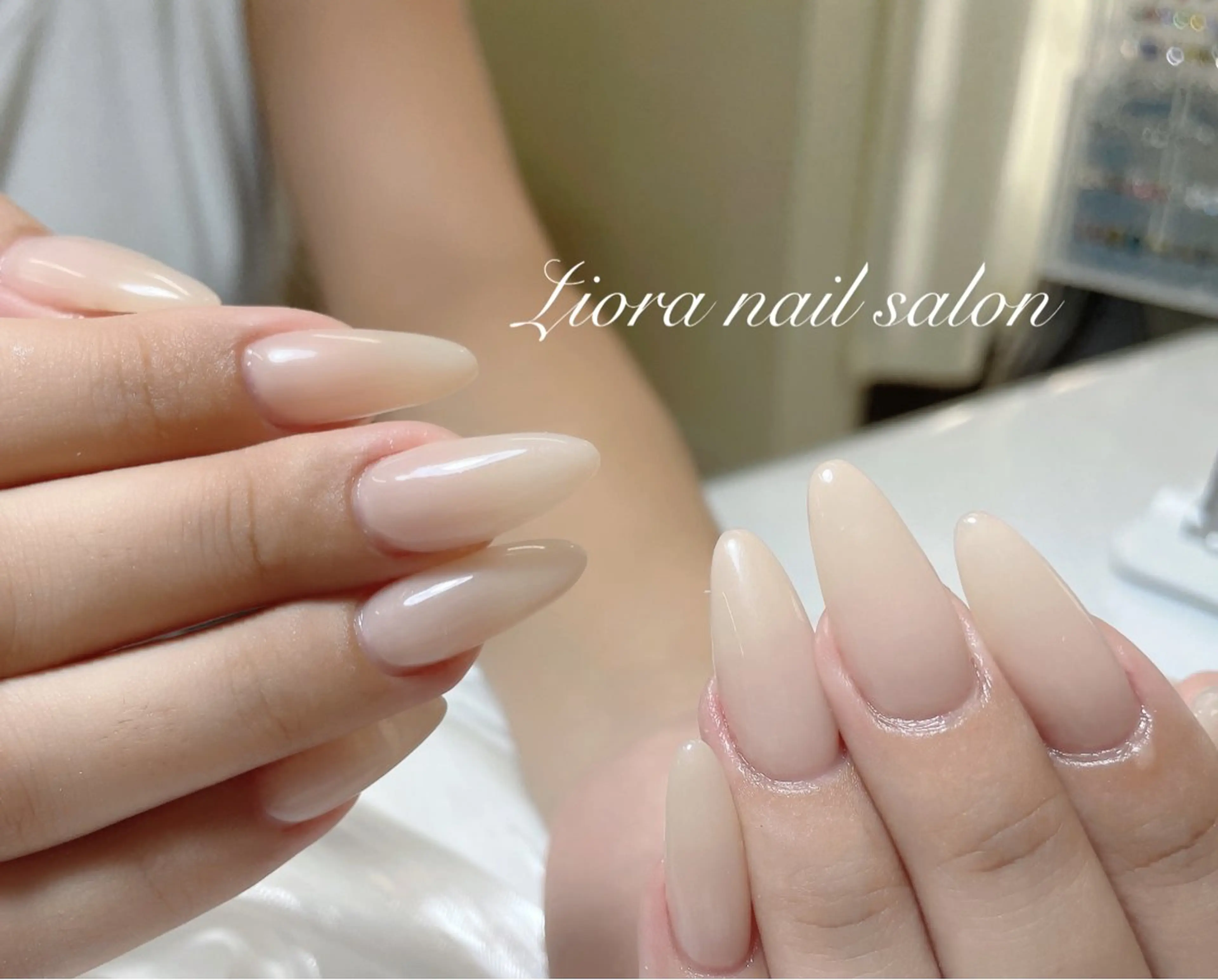 ネイル チークネイル フットネイル フレンチネイル ジェルネイル ガーリー ハンドネイル Liora ネイルサロン所属・Liora nail salonのネイルデザイン