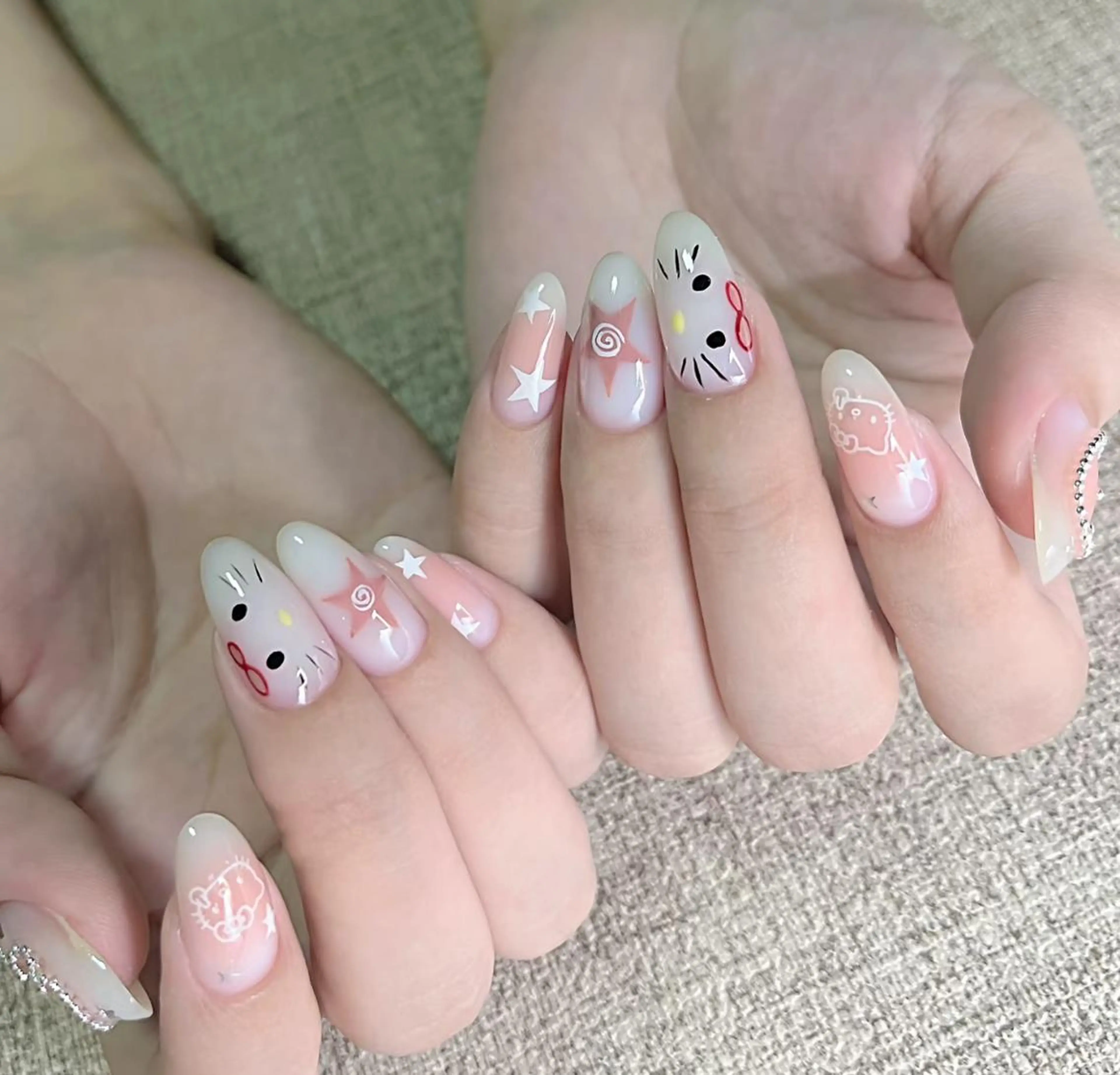 ネイル ハンドネイル By moonネイル 🌷ワンホン/韓国風のネイルデザイン