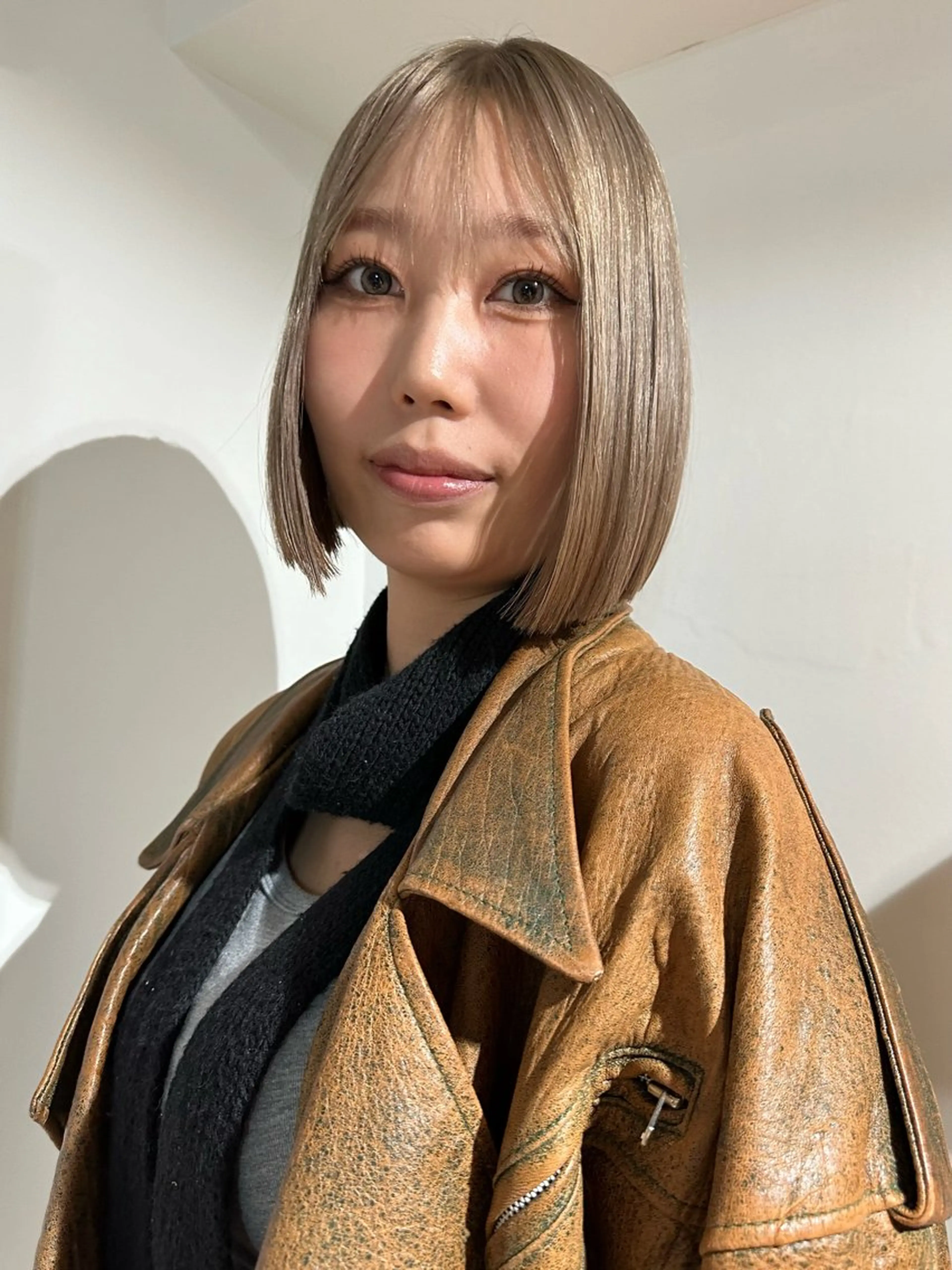 ショート カラー カット ヘアカラー ケアブリーチ💘 rino🪷高円寺のヘアスタイル